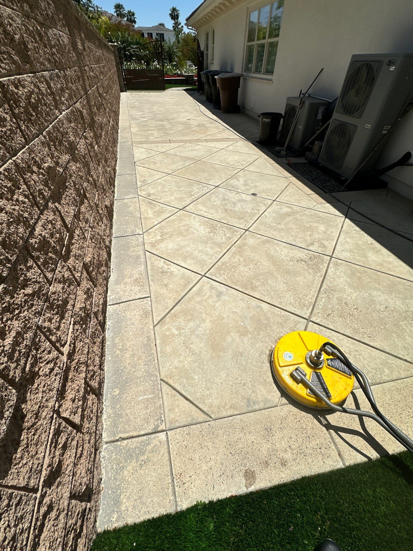 Environmentally save no chemical pressure cleaning by Property Cleaning Experts