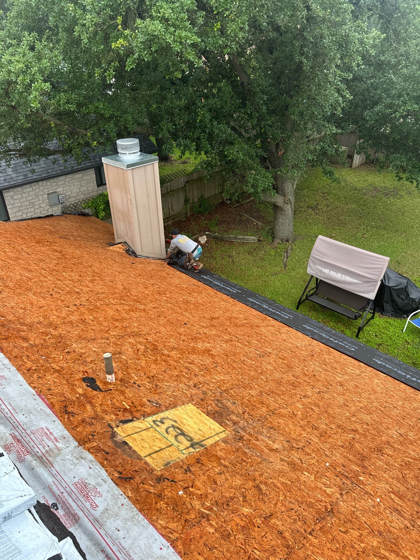 Residential Roofing Installation using Owens Corning Duration Tru Def Brownwood by DeZign Roofing & Exteriors
