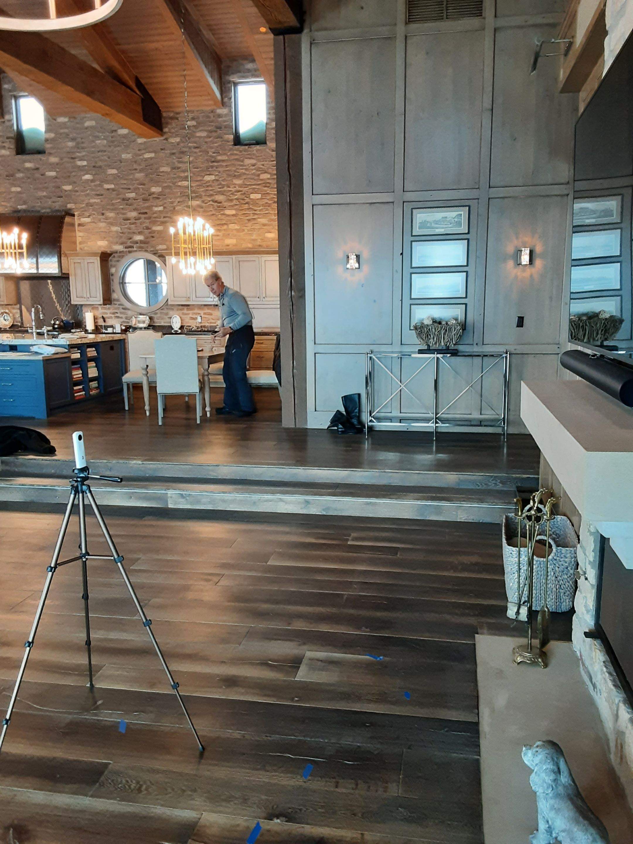 Interior water damage inspection by ASAP Roofing & Restoration
