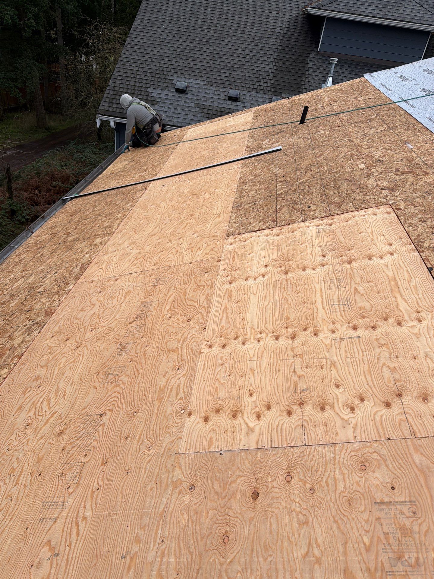Residential Roofing Installation using GAF HDZ Shingles by Roofing Formula LLC