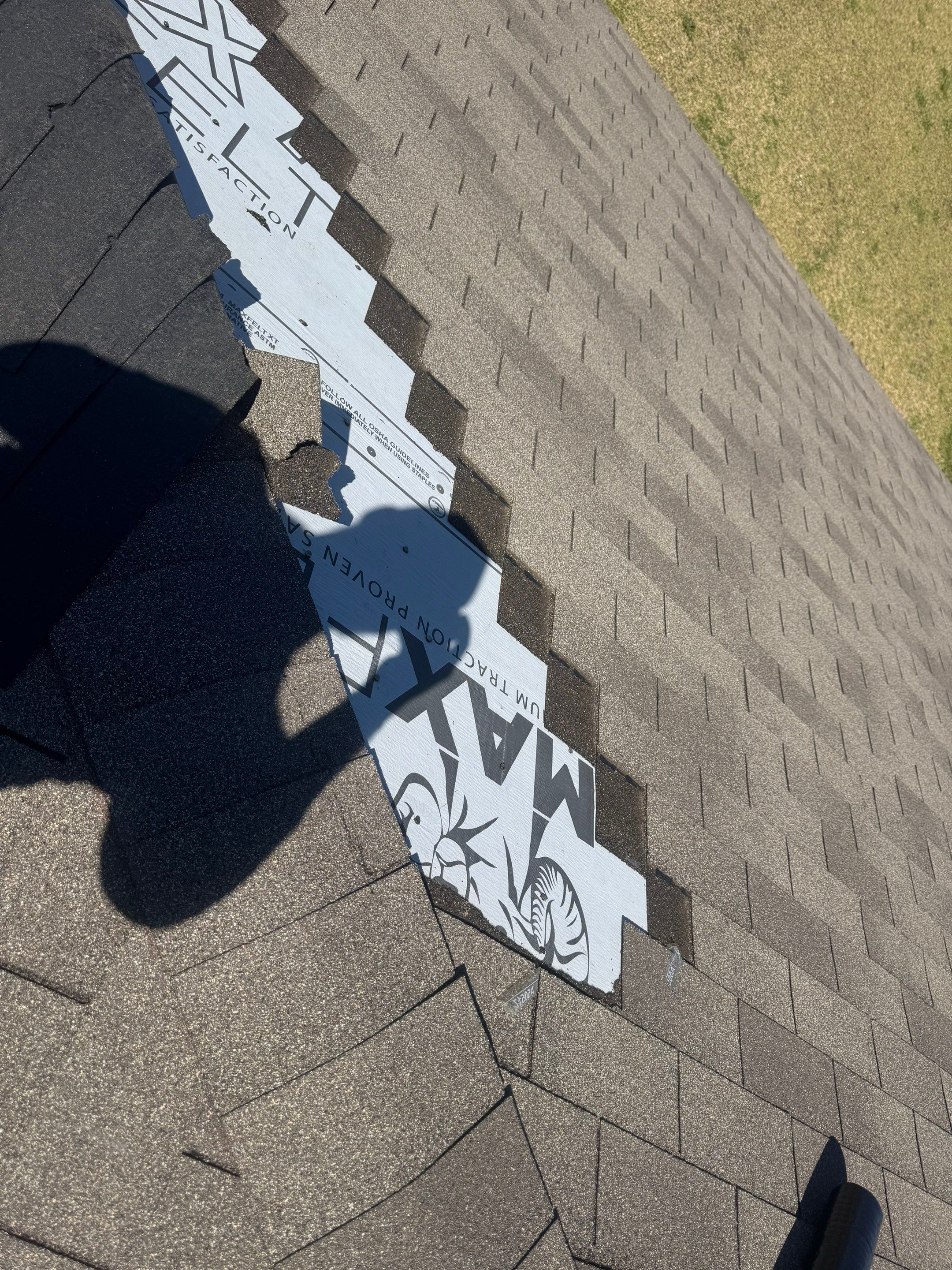 Emergency Tarp Service Project in Conroe, TX by Proud Roofing