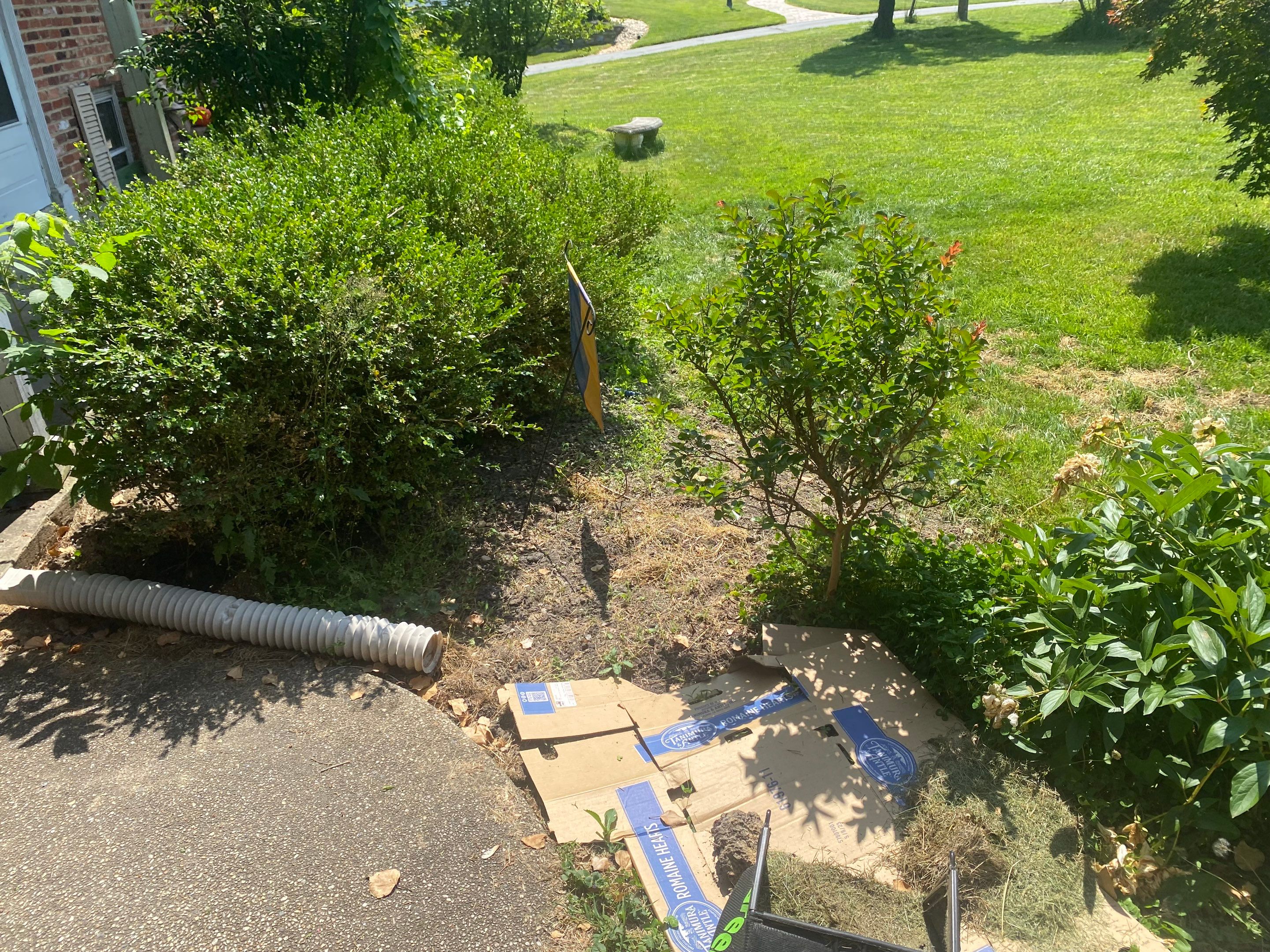 Landscape cleanup by The Smet Companies, LLC