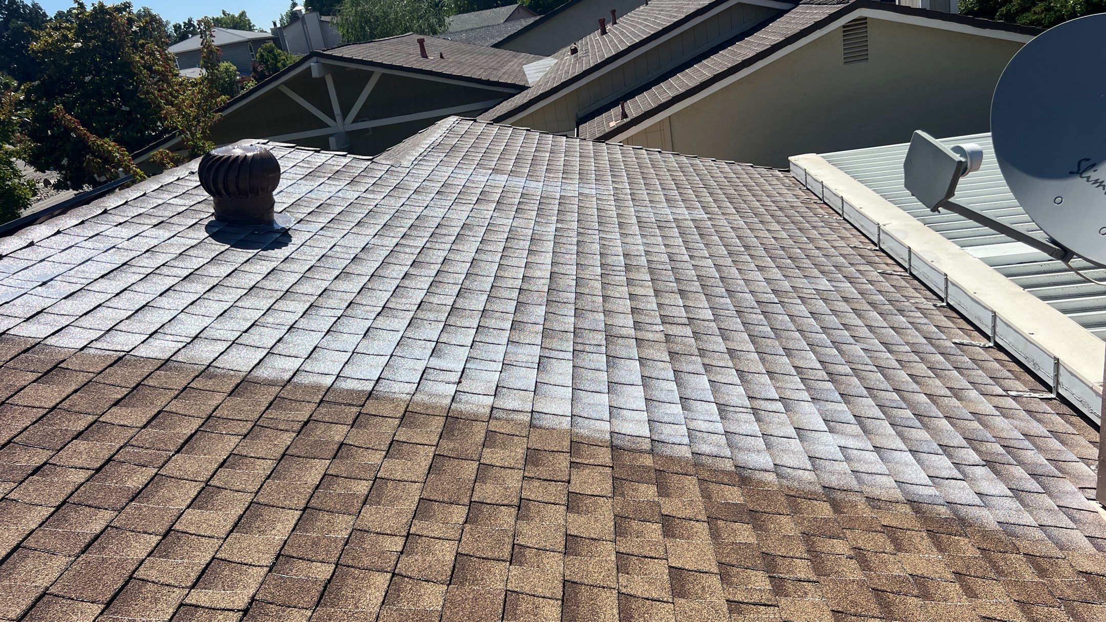Roof Rejuvenation using Roof Maxx Treatment by Roof Maxx of Folsom