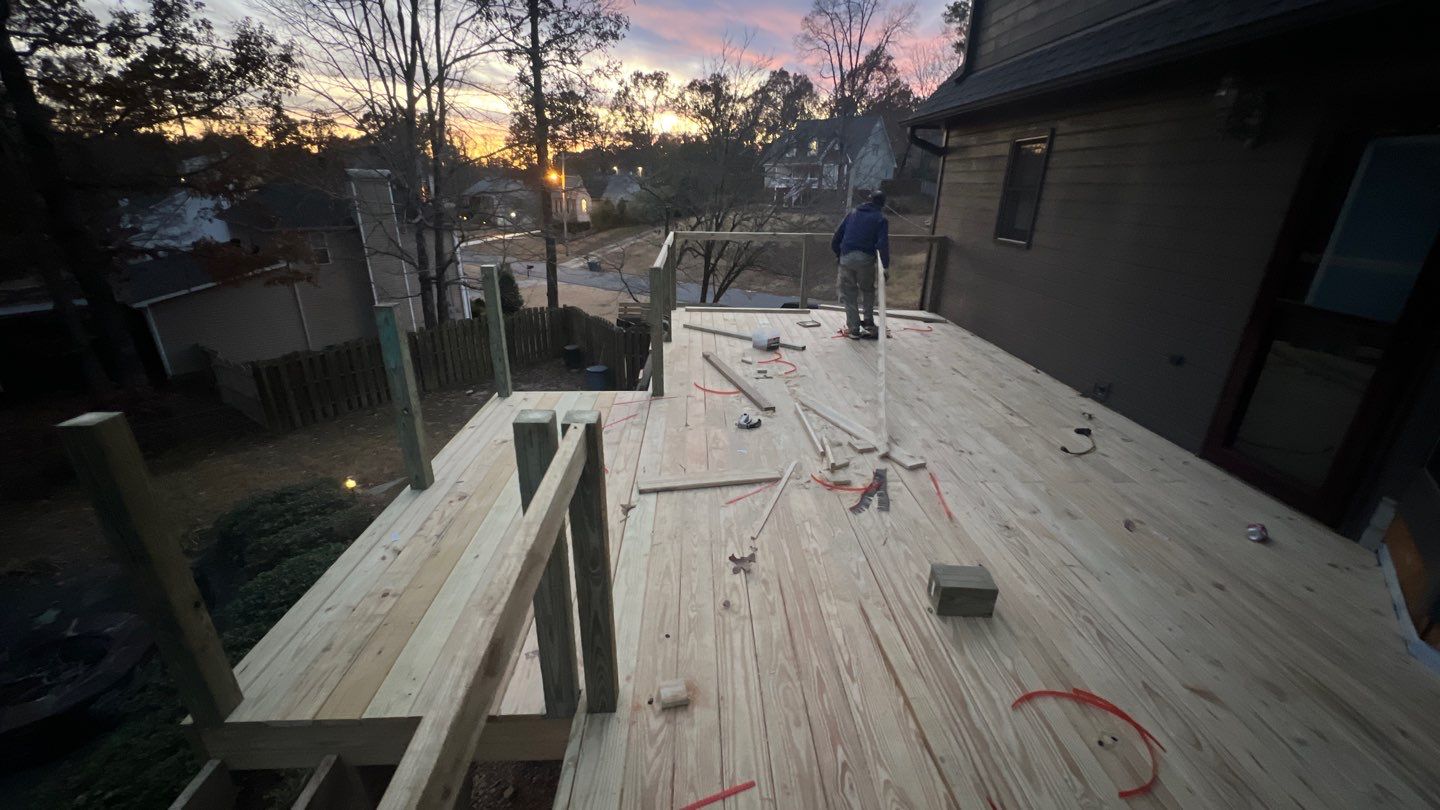 Russet Woods - Deck by Pillar and Pine