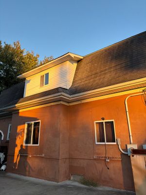 Residential Roofing Installation using GAF Timberline HDZ Charcoal