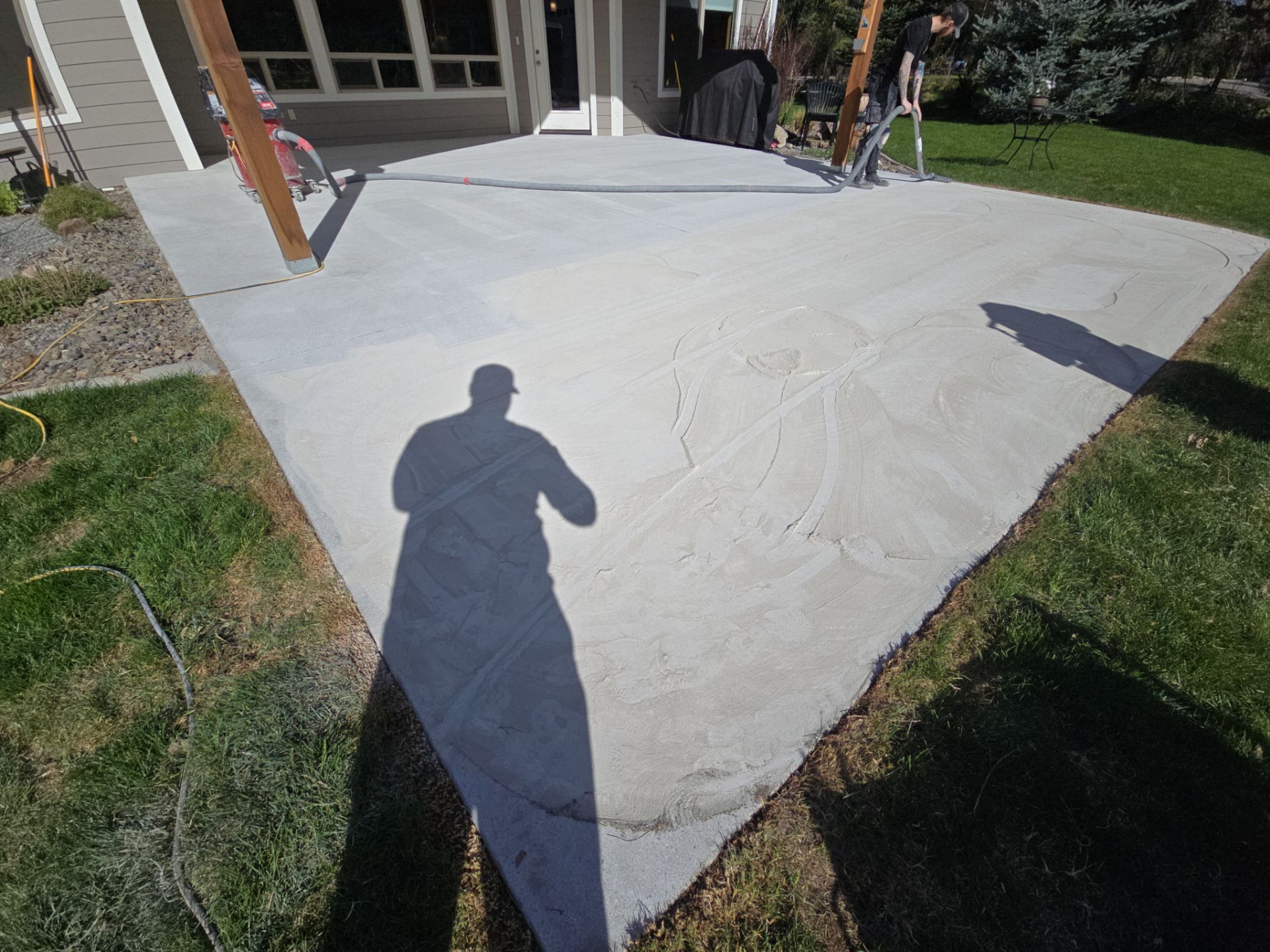 Patio Transformation using Mt Everest by Croc Coatings, LLC