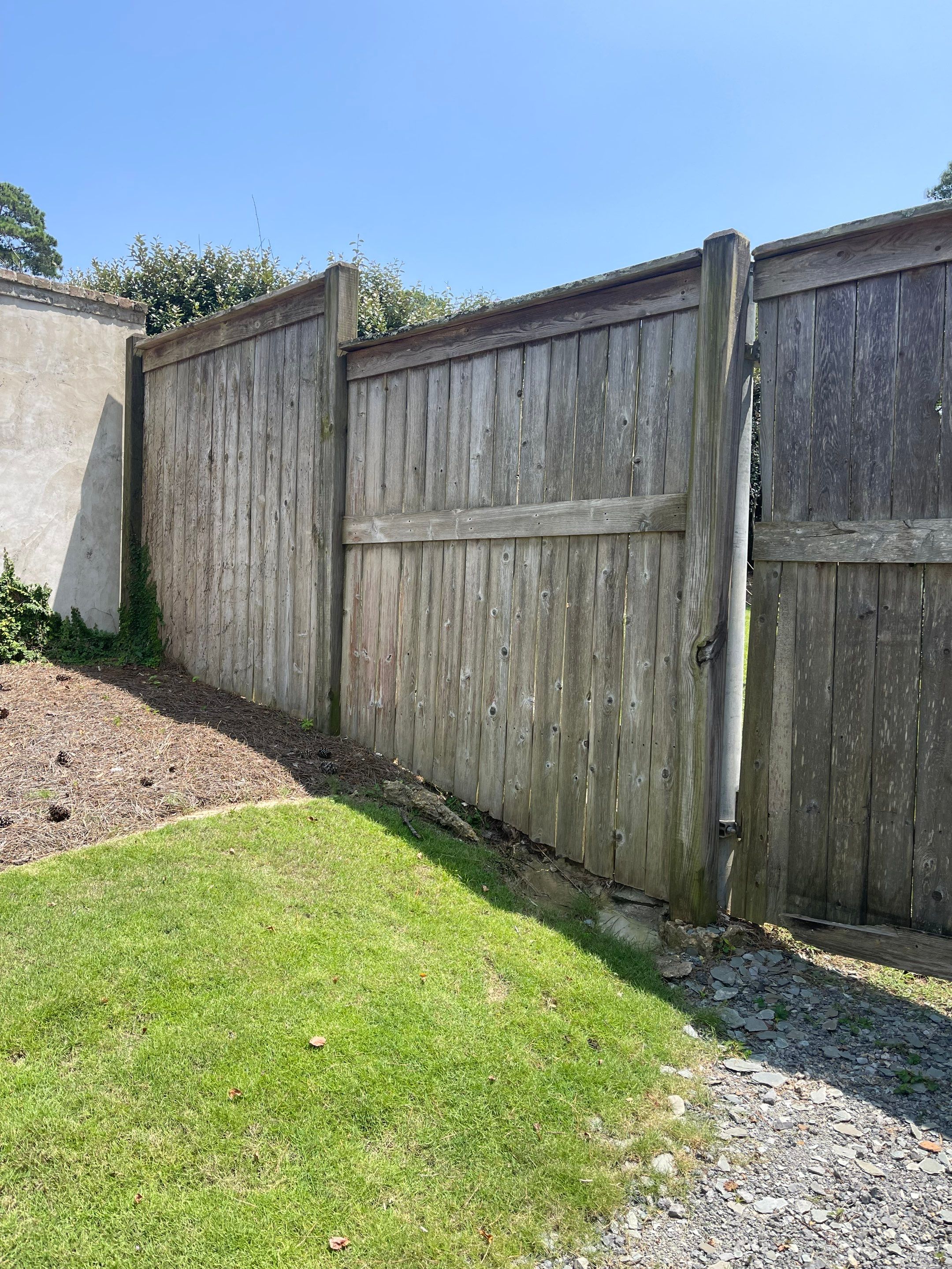 8ft Treated Pine Good Neighbor Fence by Roberson Construction LLC