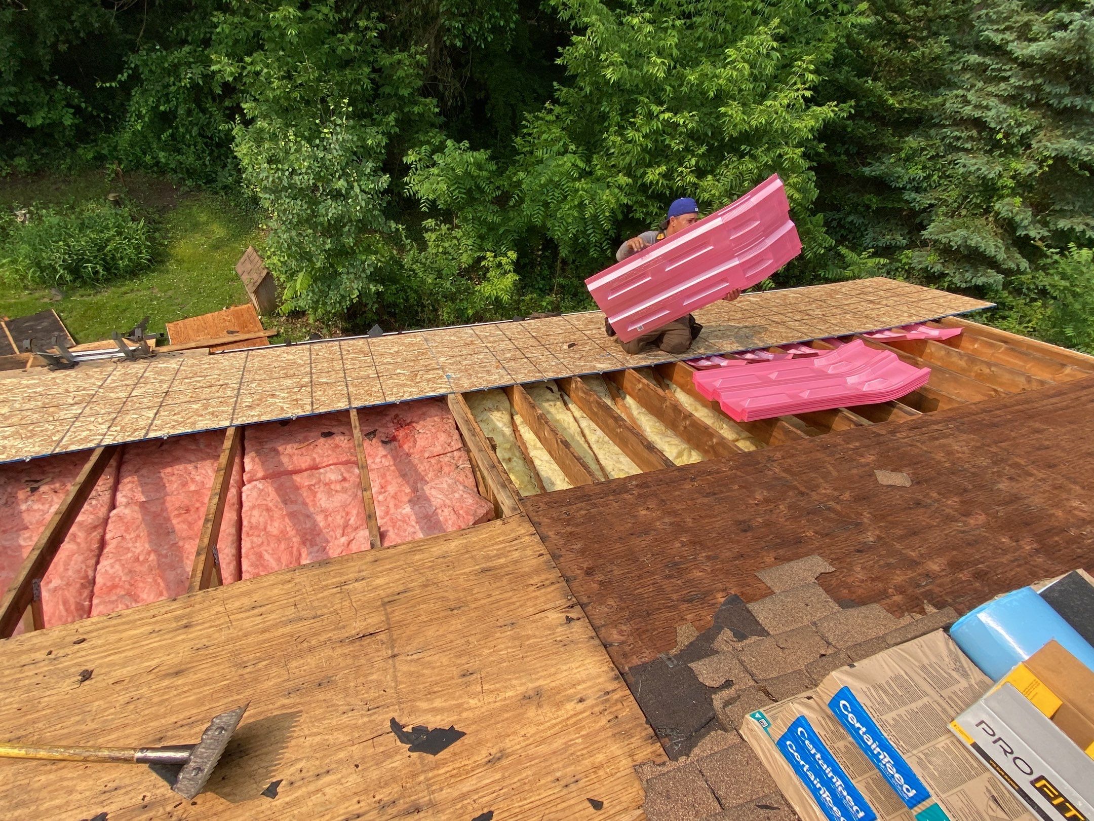 Roof Replacement using CertainTeed Landmark by 180 Contractors