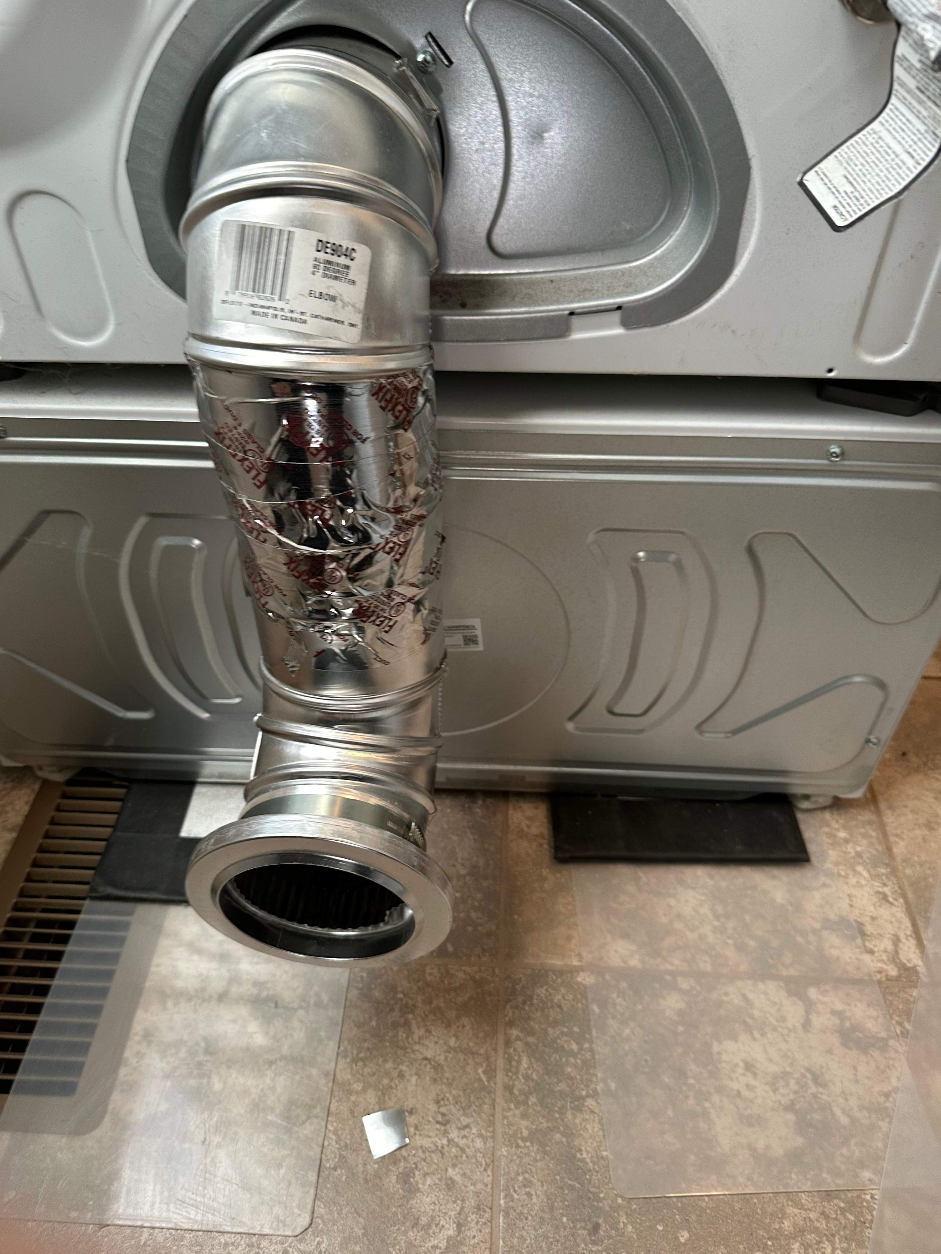 Dryer Vent Cleaning with Repairs using MagVent by TMS Services