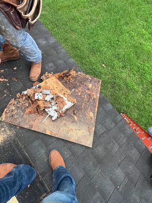 Residential Roofing Repair using Owen's Corning Duration (Lifetime) Shingles