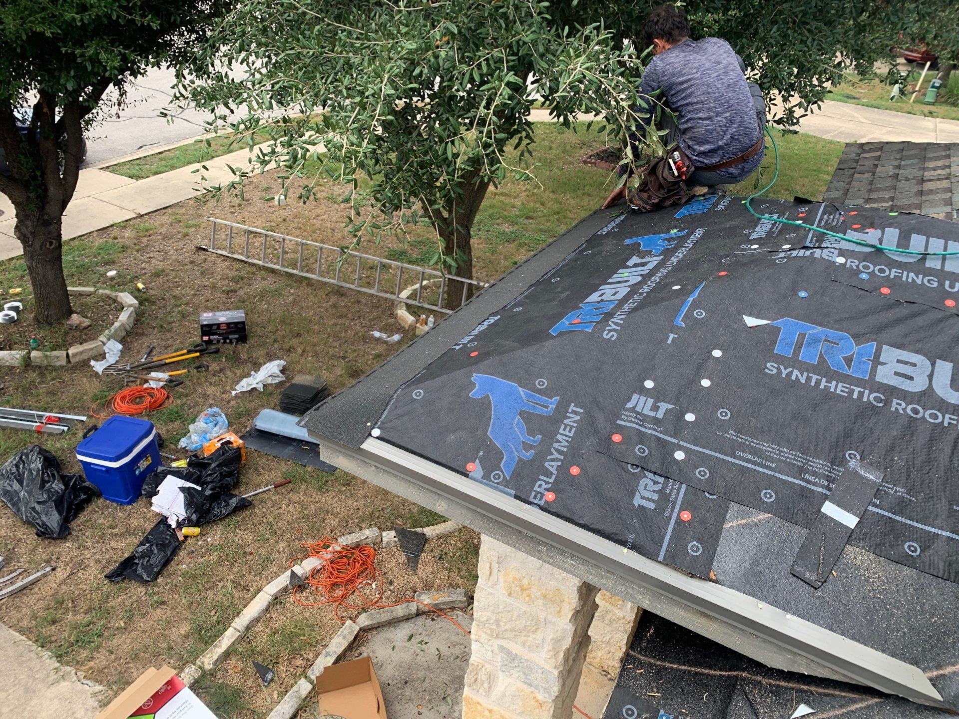 Full Residential Roof Replacement and Interior Wall Restoration by Caliber Restoration LLC