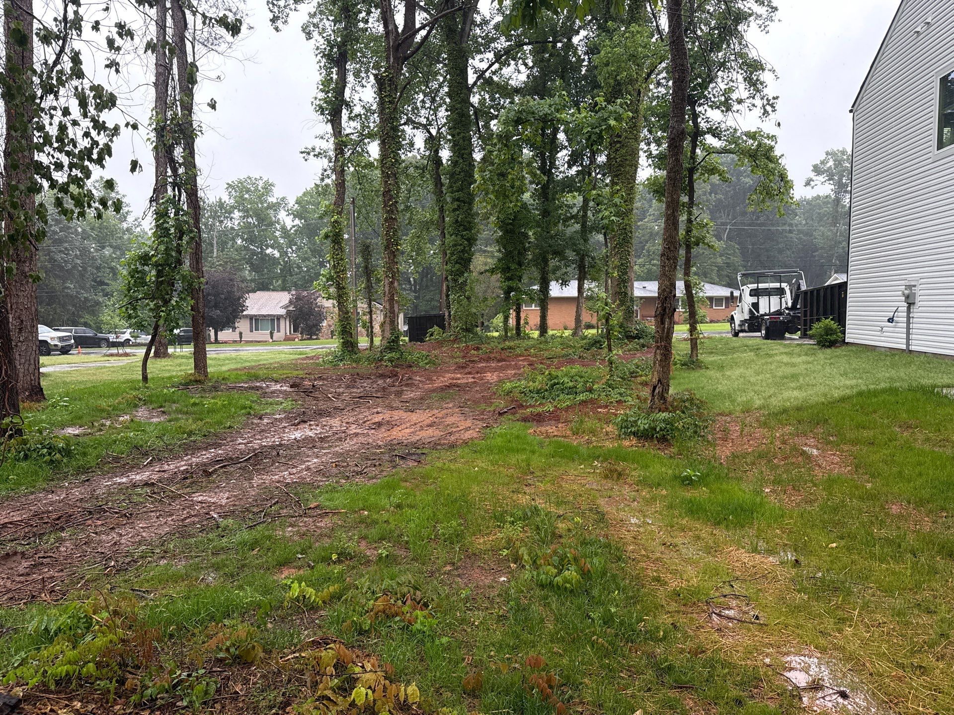 Project in Charlotte by Badger Hauling