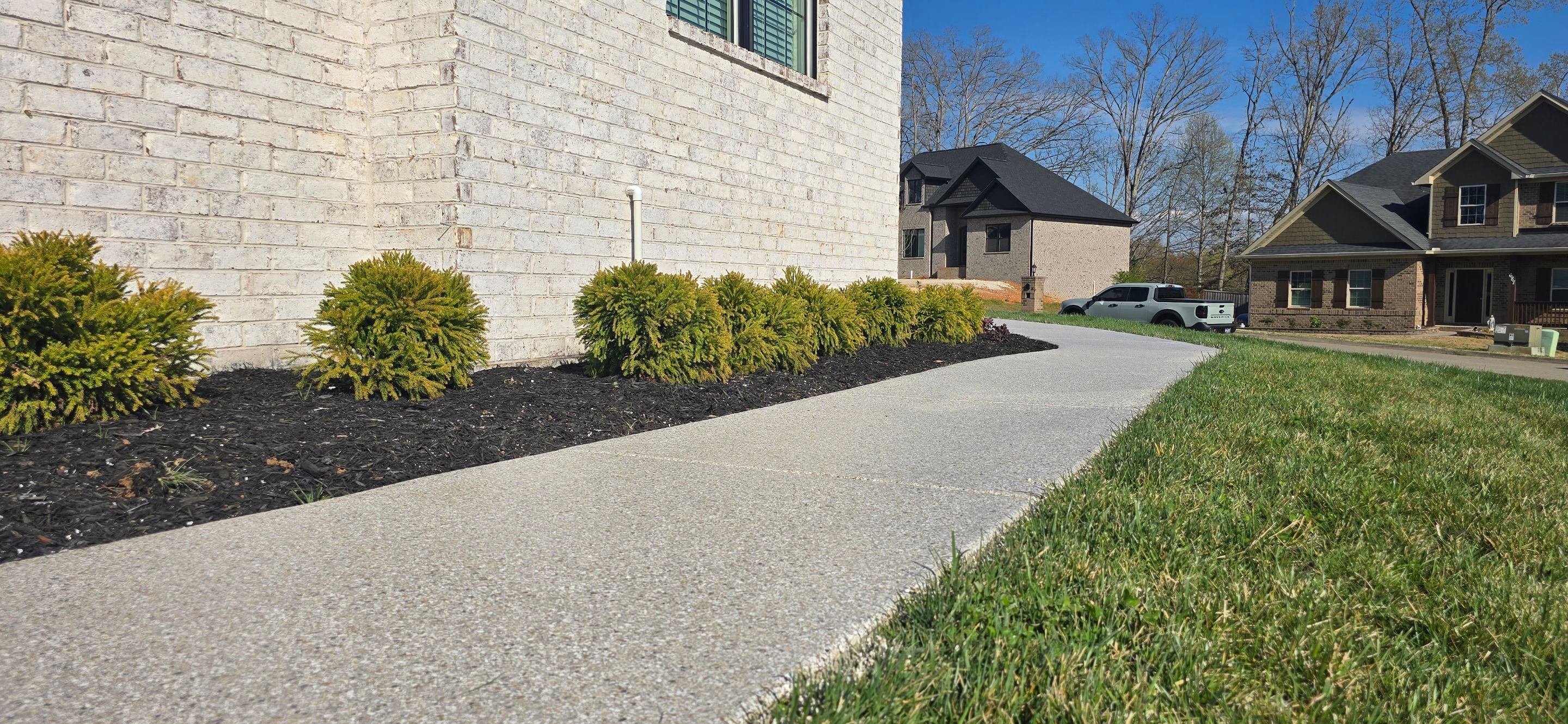 Driveway, Sidewalk, & Porch Using Claystone by Elite Floor Solutions