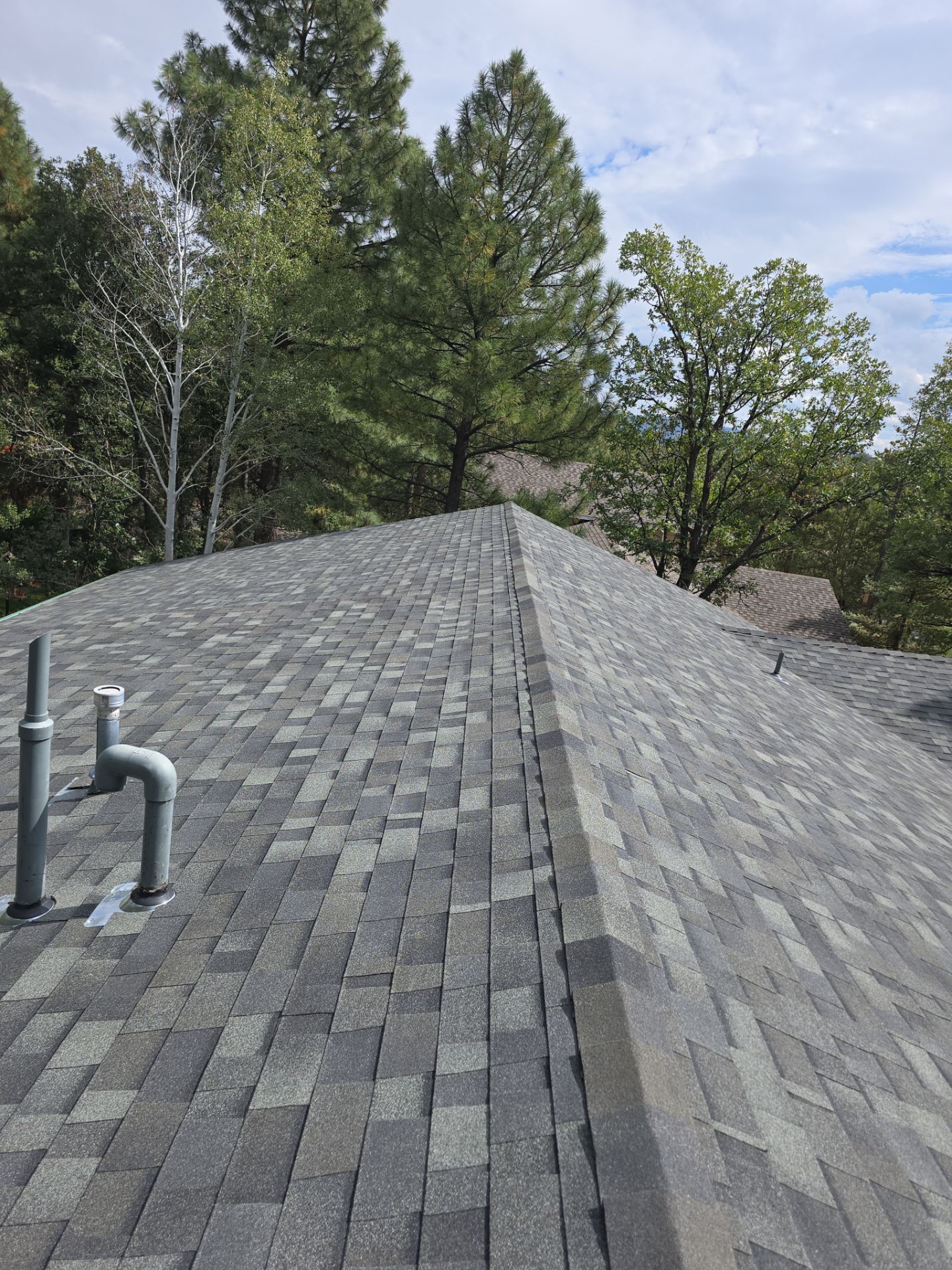 Storm Gray - Project in Lake of The Woods by Slade Roofing