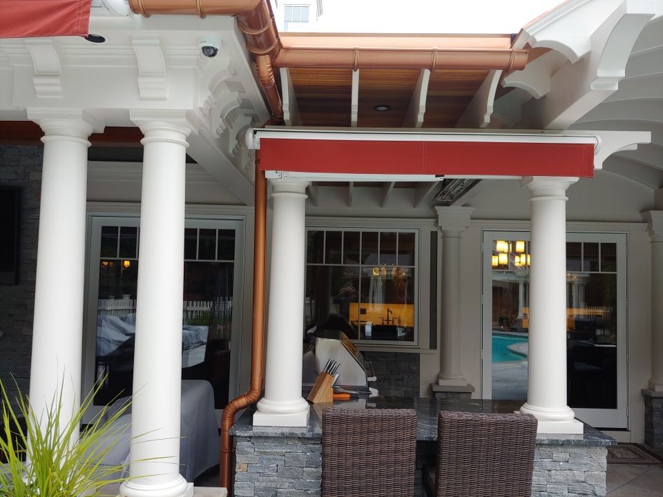 Berkley, MA Gutter Installation using 6" Coppertone Half Round Aluminum Gutter by Gutter Pro Enterprises
