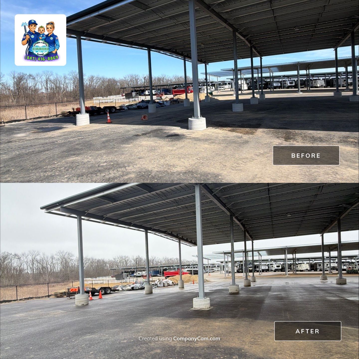 Project in Volo by Simmons Power & Soft Washing