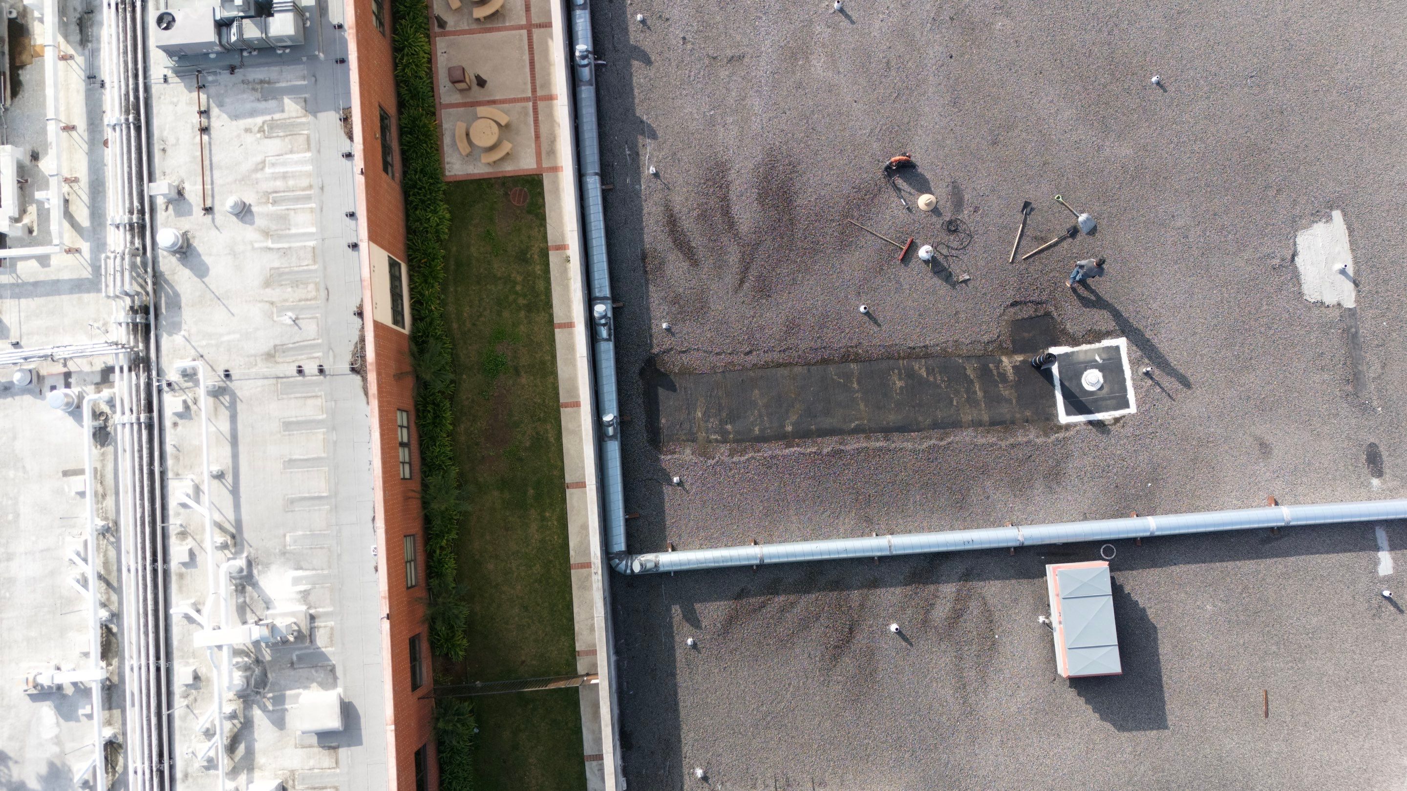 Project in Anaheim by Shark Commercial Roofing Systems