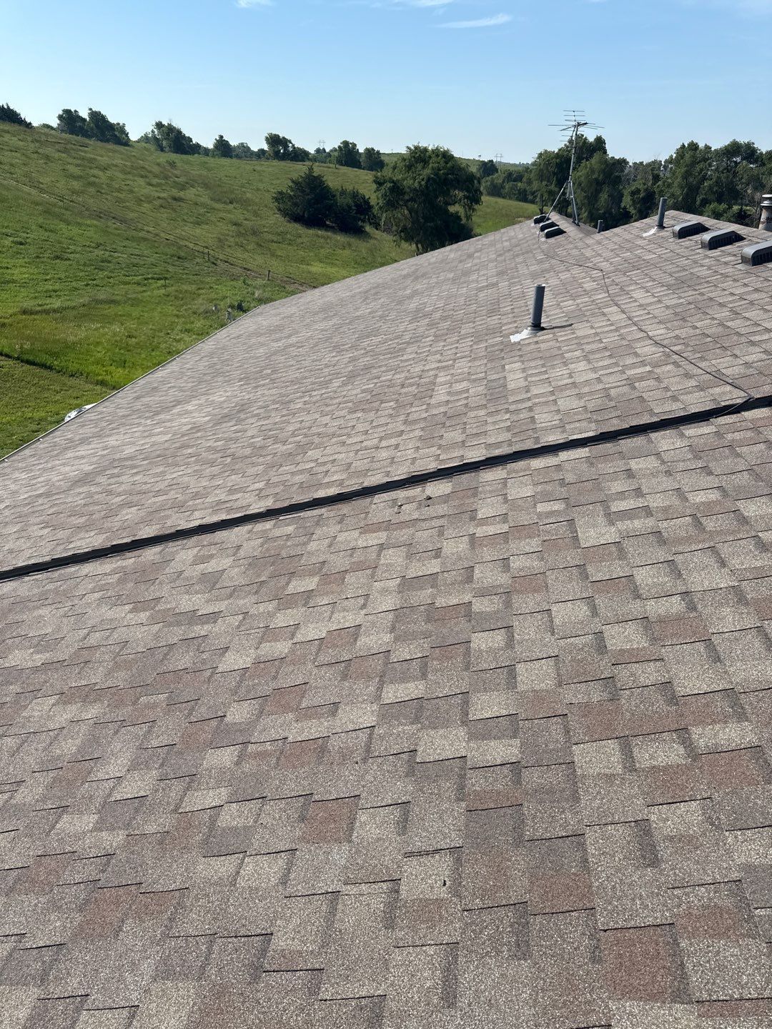 Architectural Shingle Roof Replacement in West Point, NE by Crows Roofing LLC
