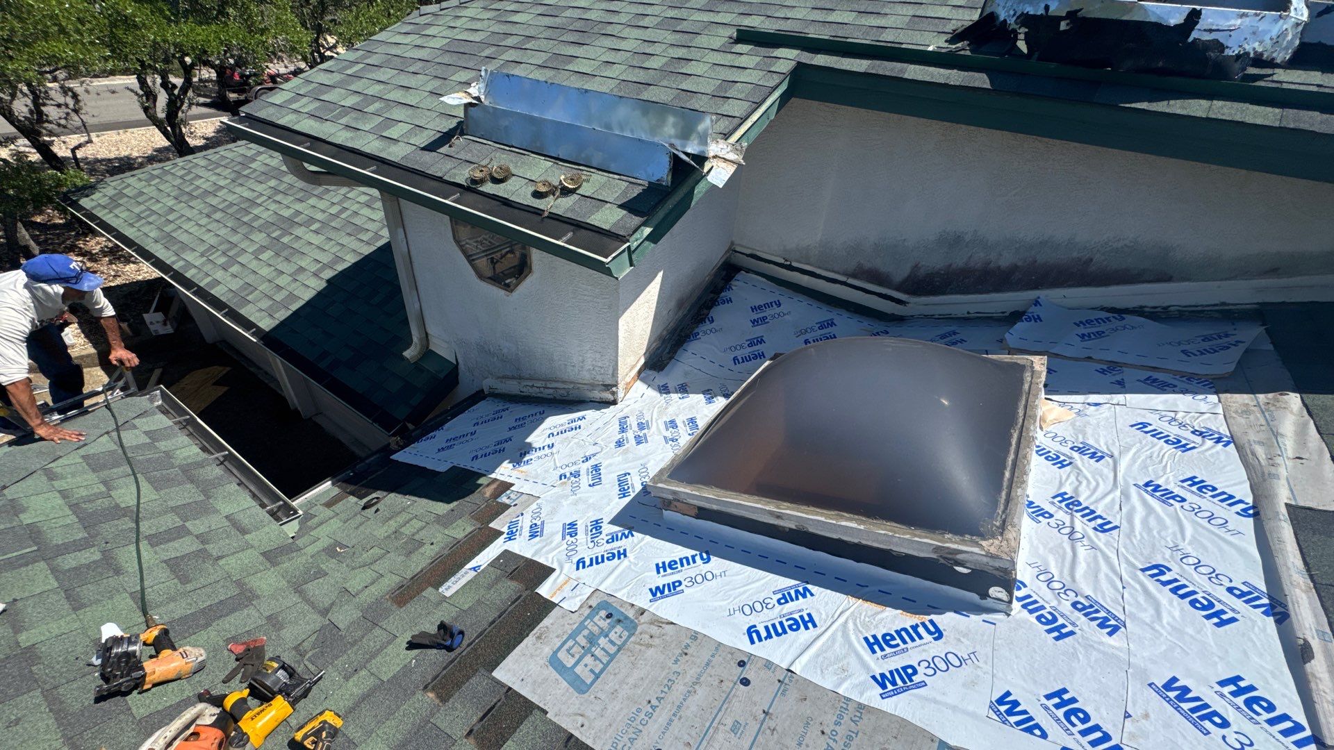 Roof Repair Skylight Repair 78015 by Rox Roofing