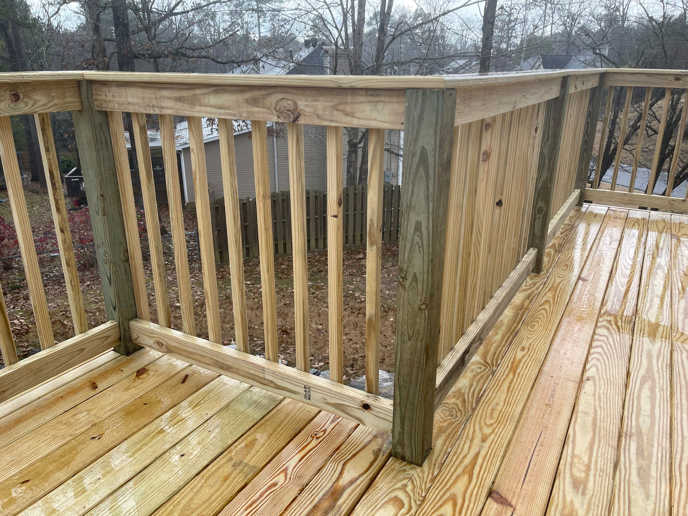 Russet Woods - Deck by Pillar and Pine