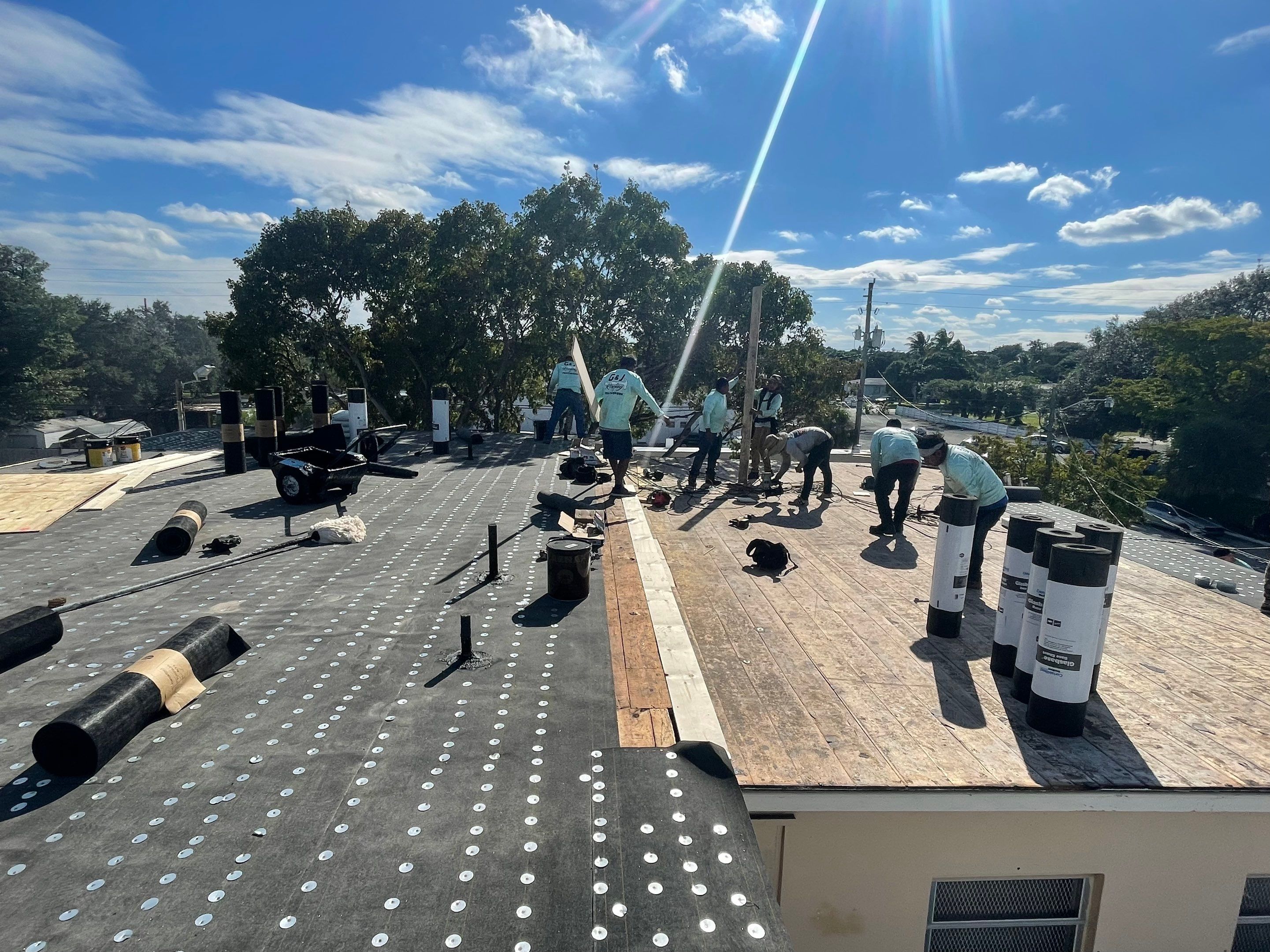 Hollywood Blvd., Hollywood, FL by G&J Roofing 