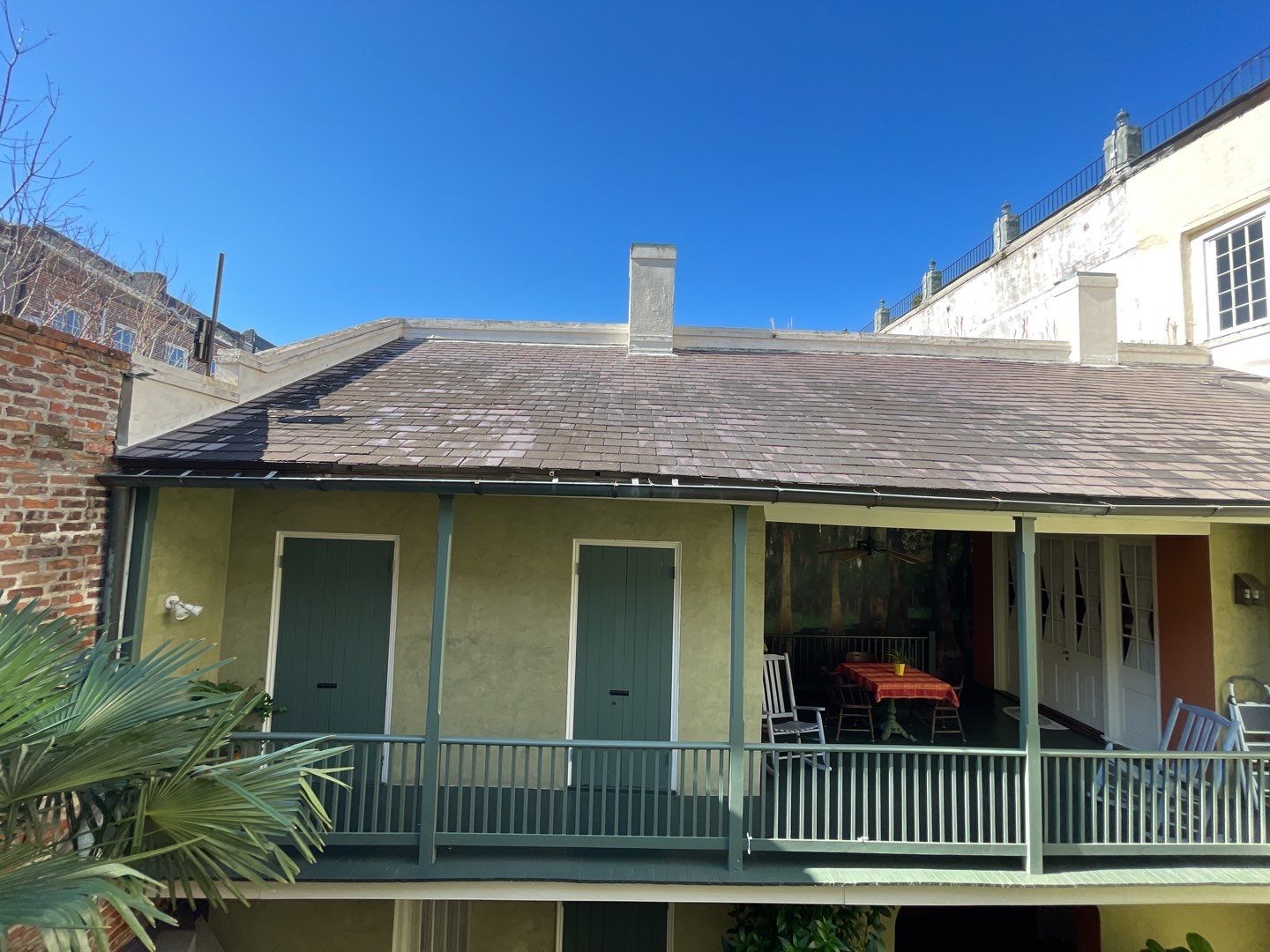 Smith Residence "The Quarter" New Orleans by Elite Roofing & Gutters