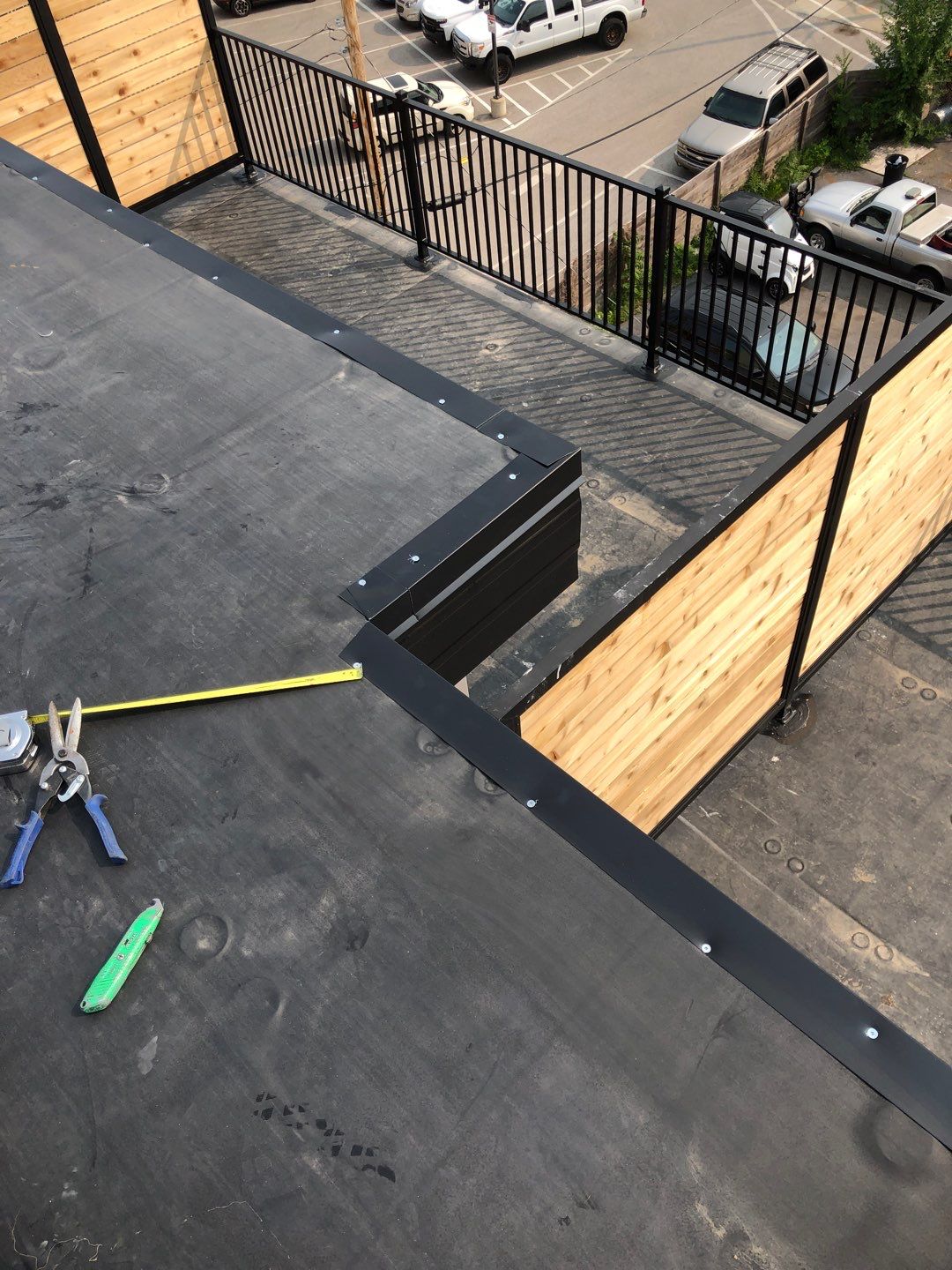 Commercial Roofing Installation by Absolute Roofing and Construction