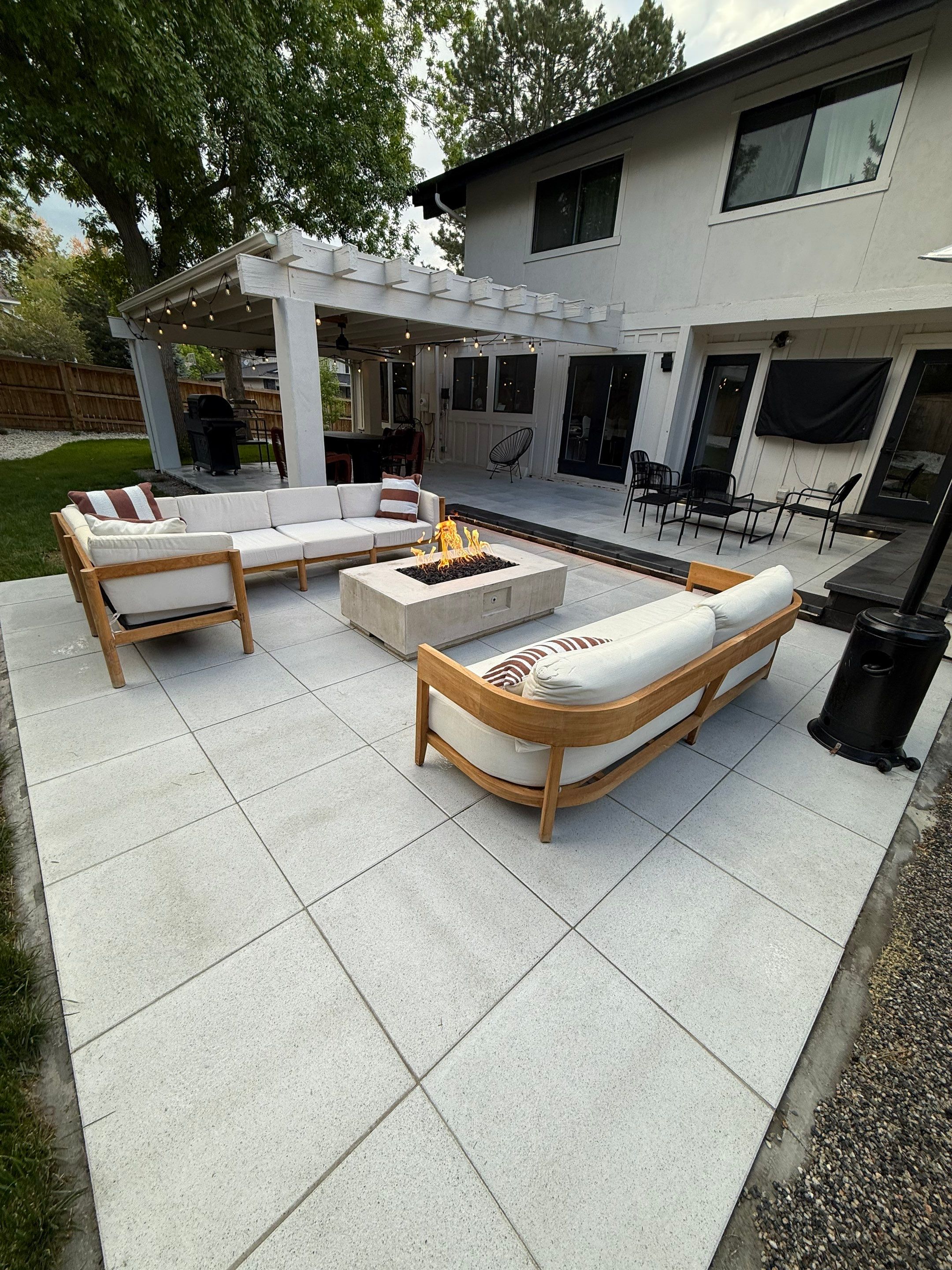 Modern Patio by JRM landscape & design