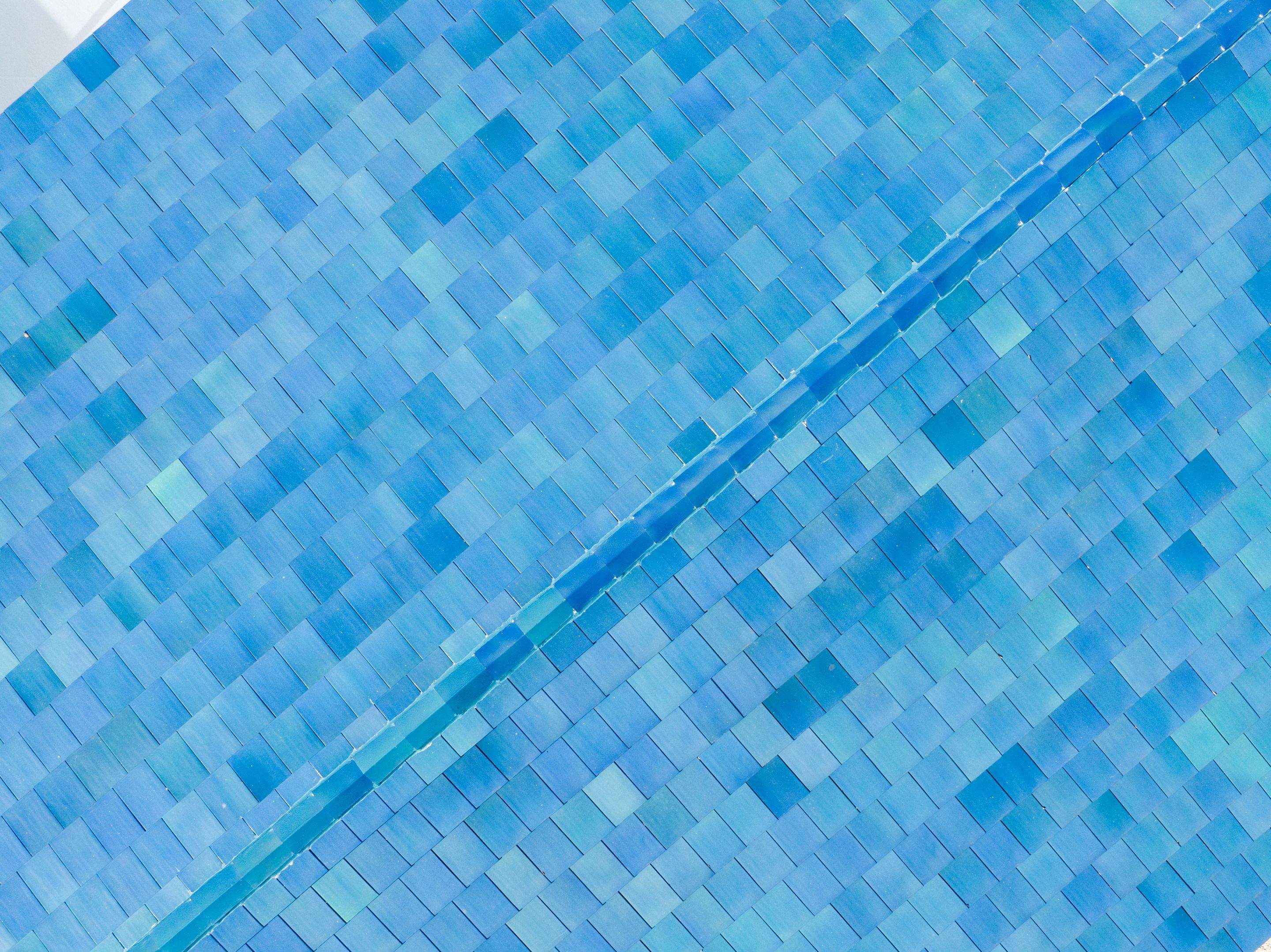 Ludowici - Classic 16 - Mediterranean Blue Gloss by Istueta Roofing