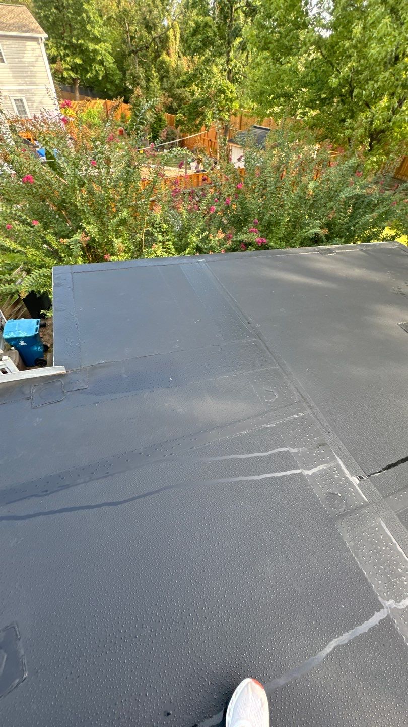 Alexandria: Residential Flat Roof Replacement with MuleHide TPO by RM Banning, Inc.