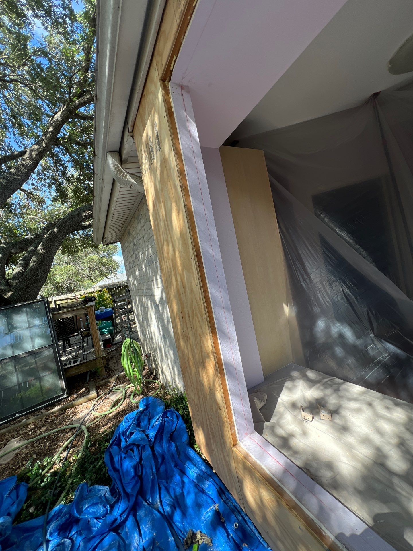 Rotting away under the Oaks by Bayfront Roofing and Construction