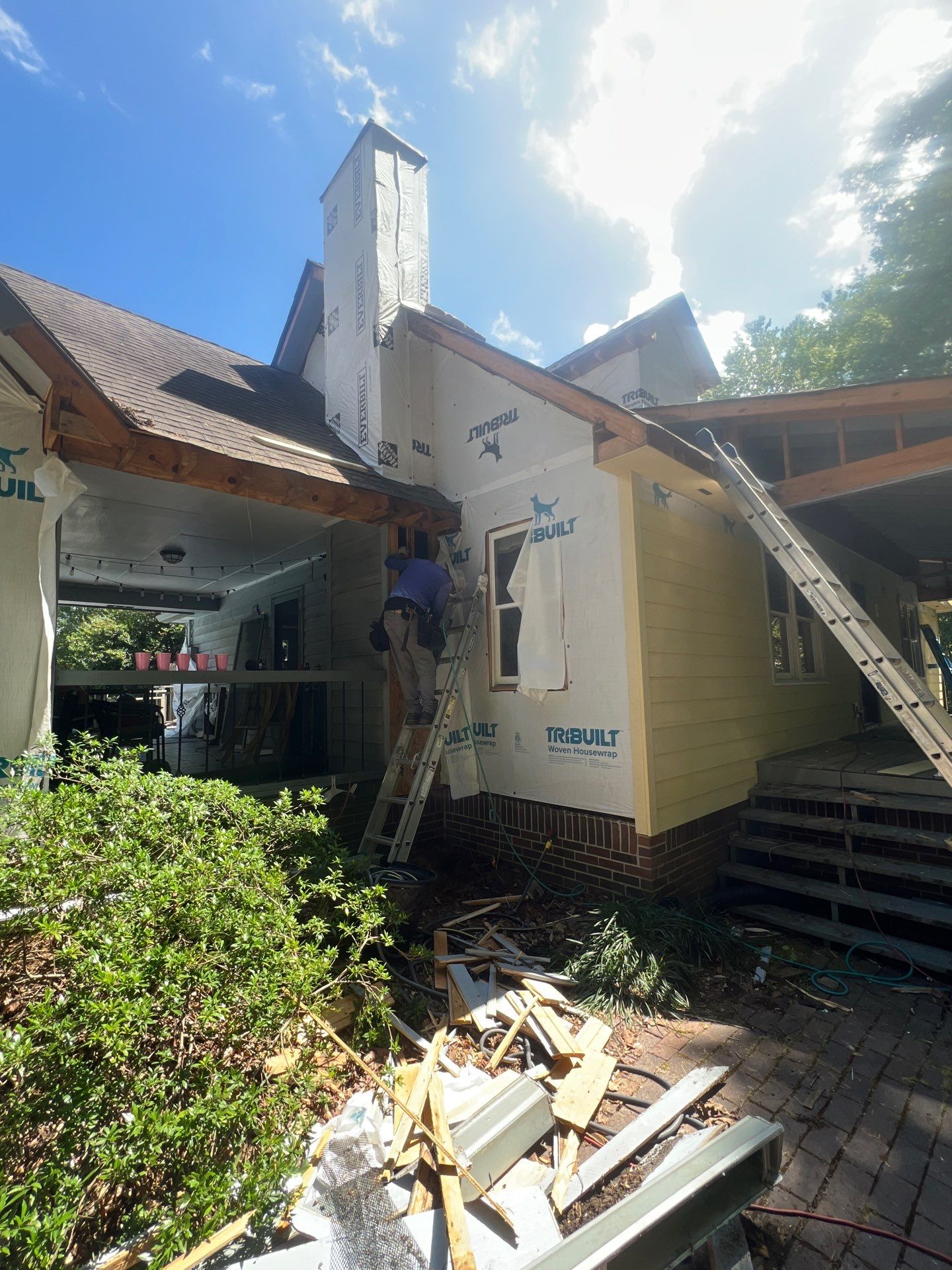Siding & Gutter Replacement and Exterior Painting in Lawrenceville, GA by Nelson Exteriors