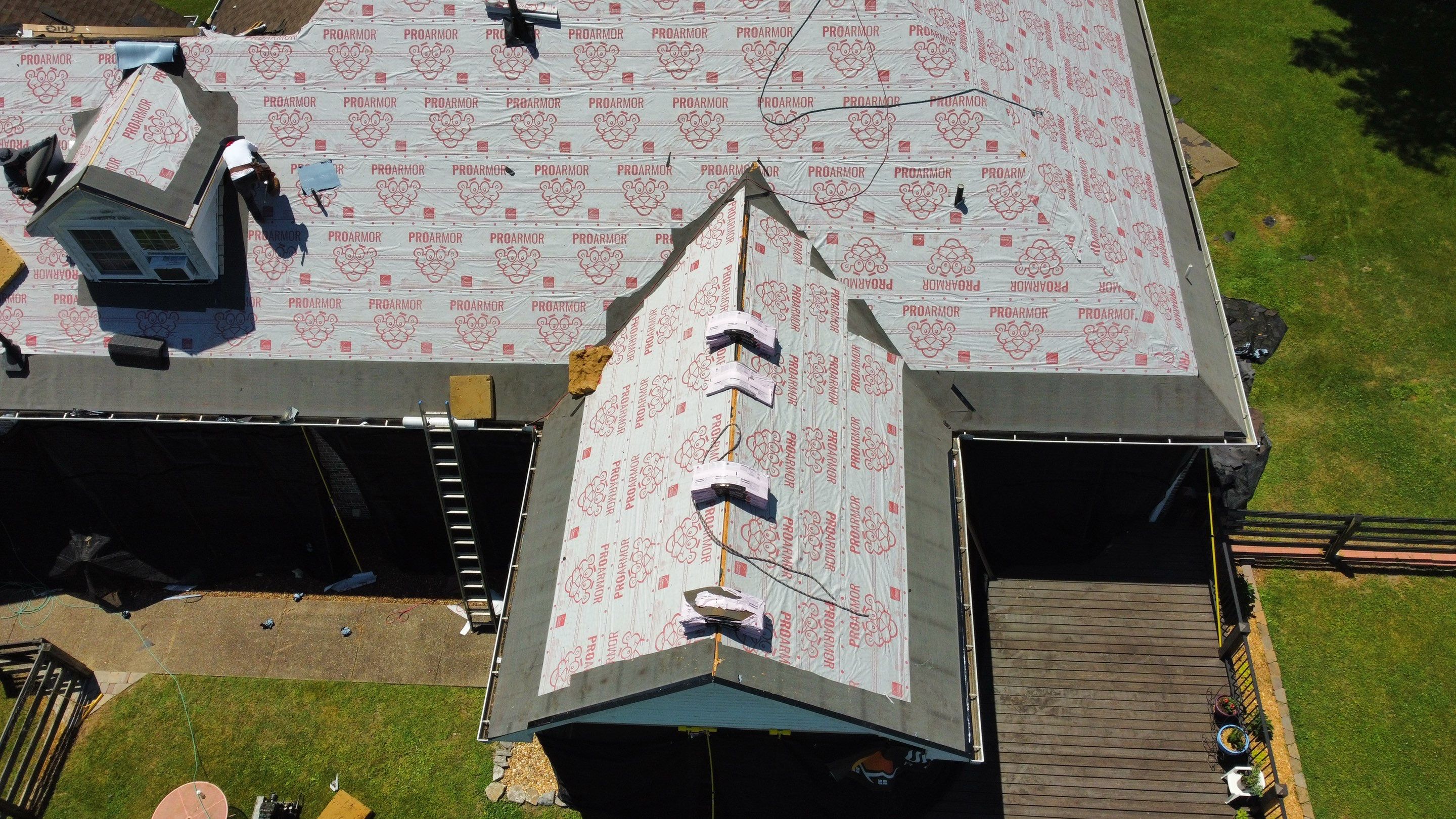 Residential Roofing Installation using Owens Corning Duration Shingles Roofing System by Undersun Roofing 