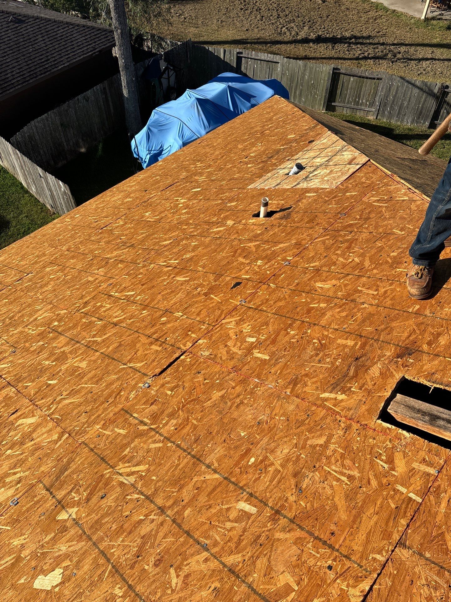 Residential Roofing Installation using Owen's Corning Duration (Lifetime) Shingles by Roof Repair Company