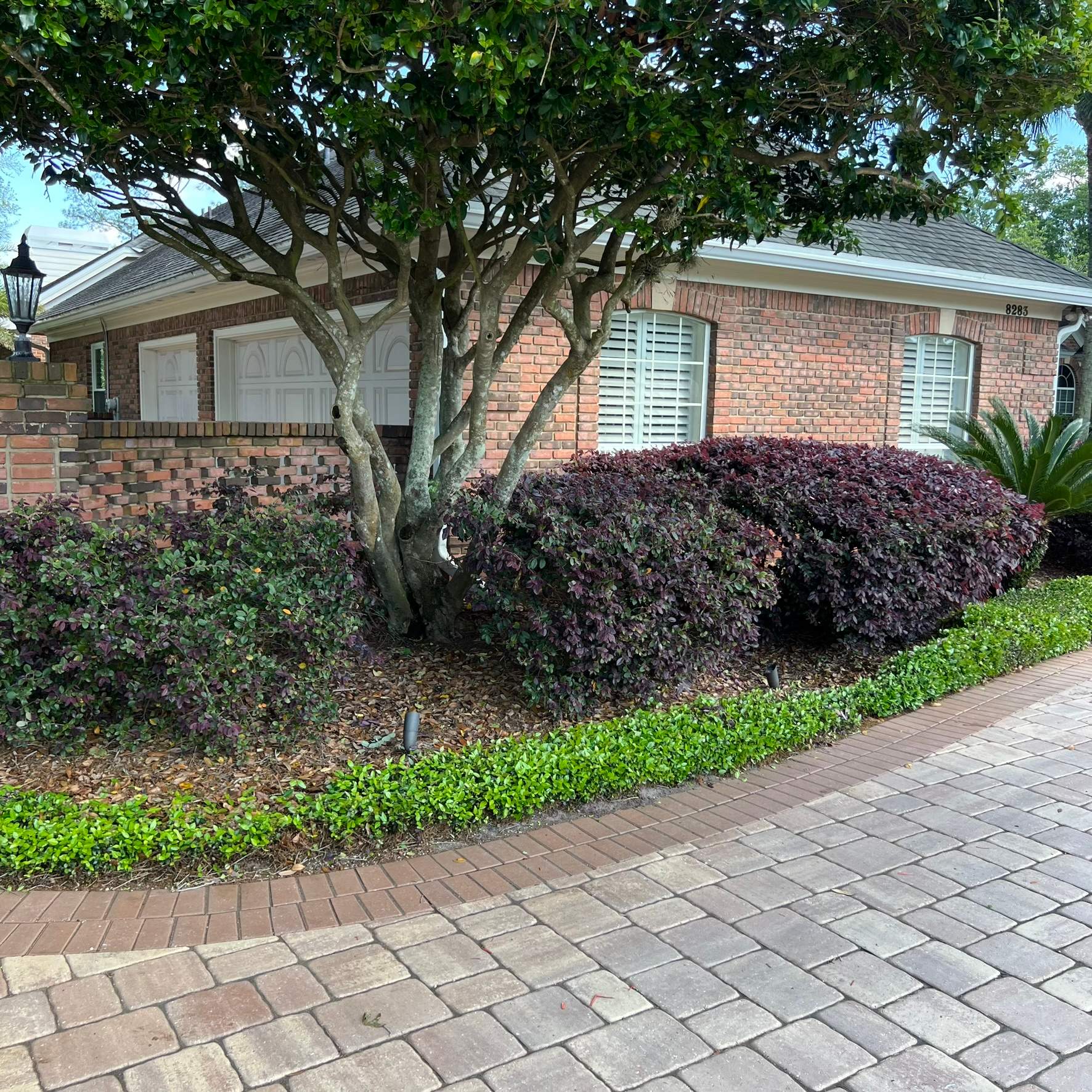 Mulch Install | Deerwood Country Club by ProGreen Services