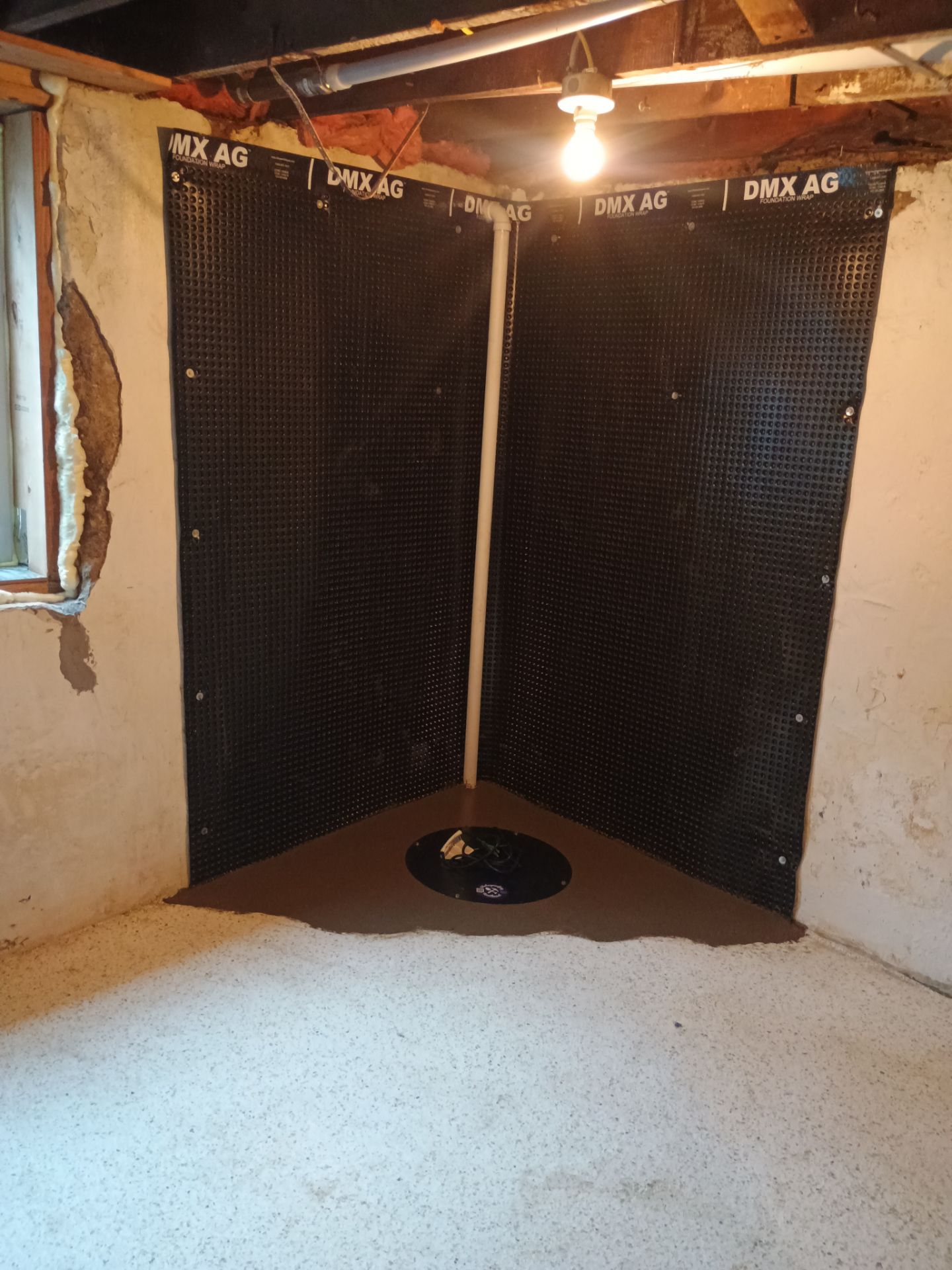 Drain Tile, Sump Pump & Discharge in South Minneapolis by Waterproofing Northeast