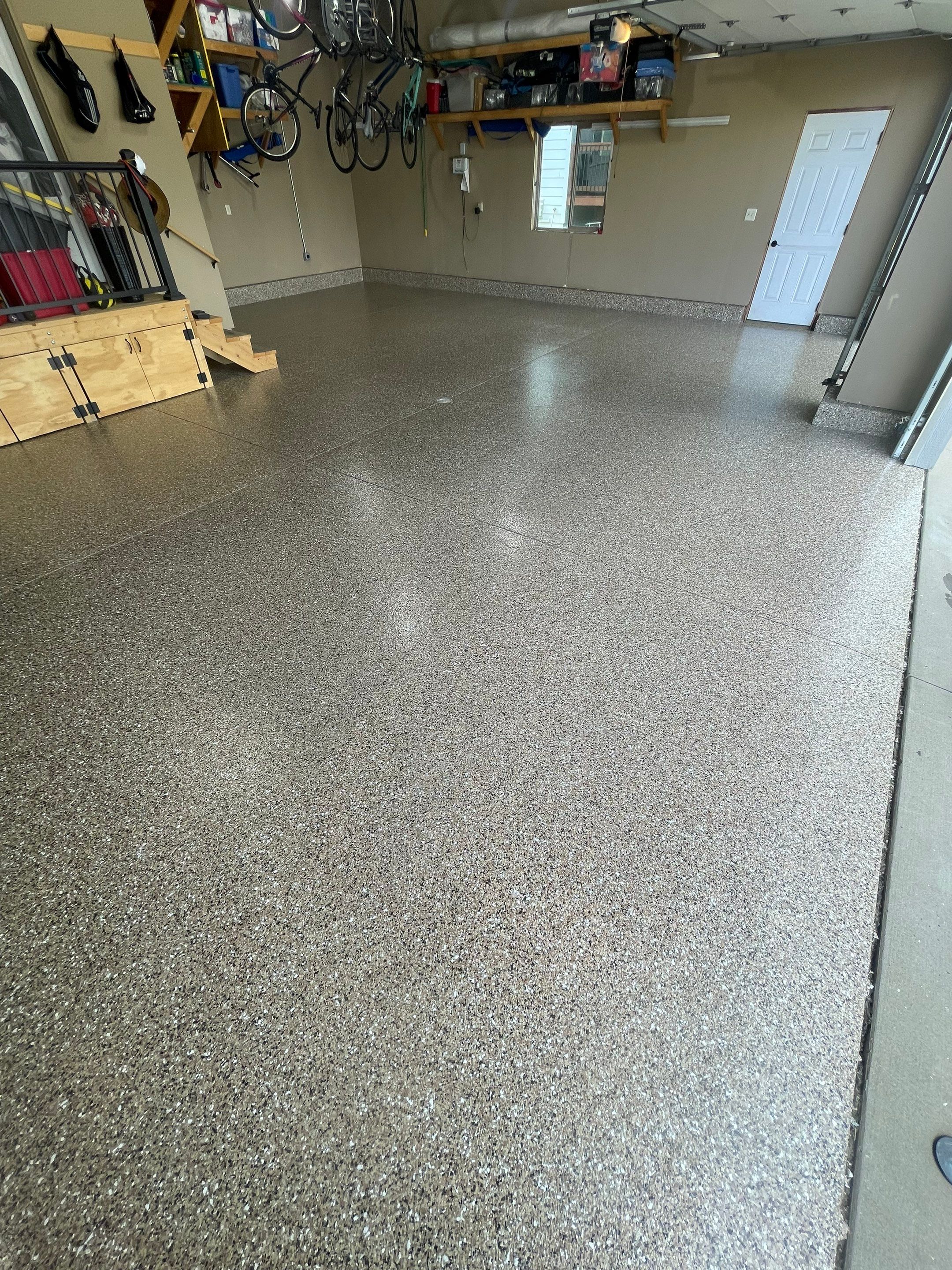 Garage Floor Coating in Tea, South Dakota by Select Painting, Coatings & Garage Cabinets