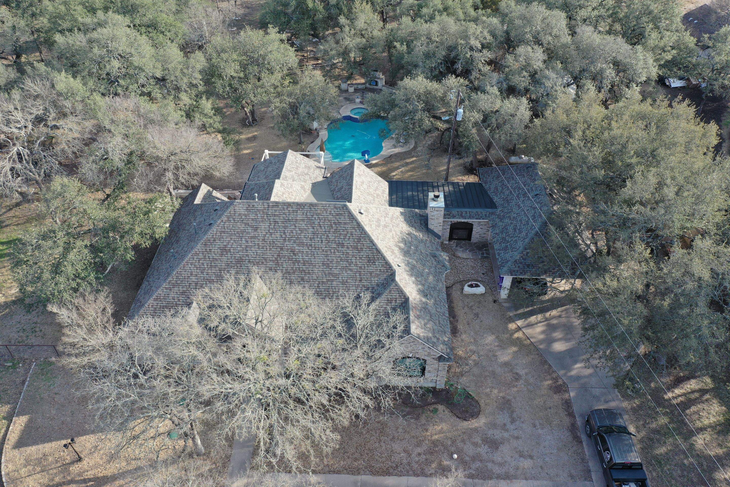 Residential Roof Replacement using Owens Corning Duration by Action Exteriors Austin