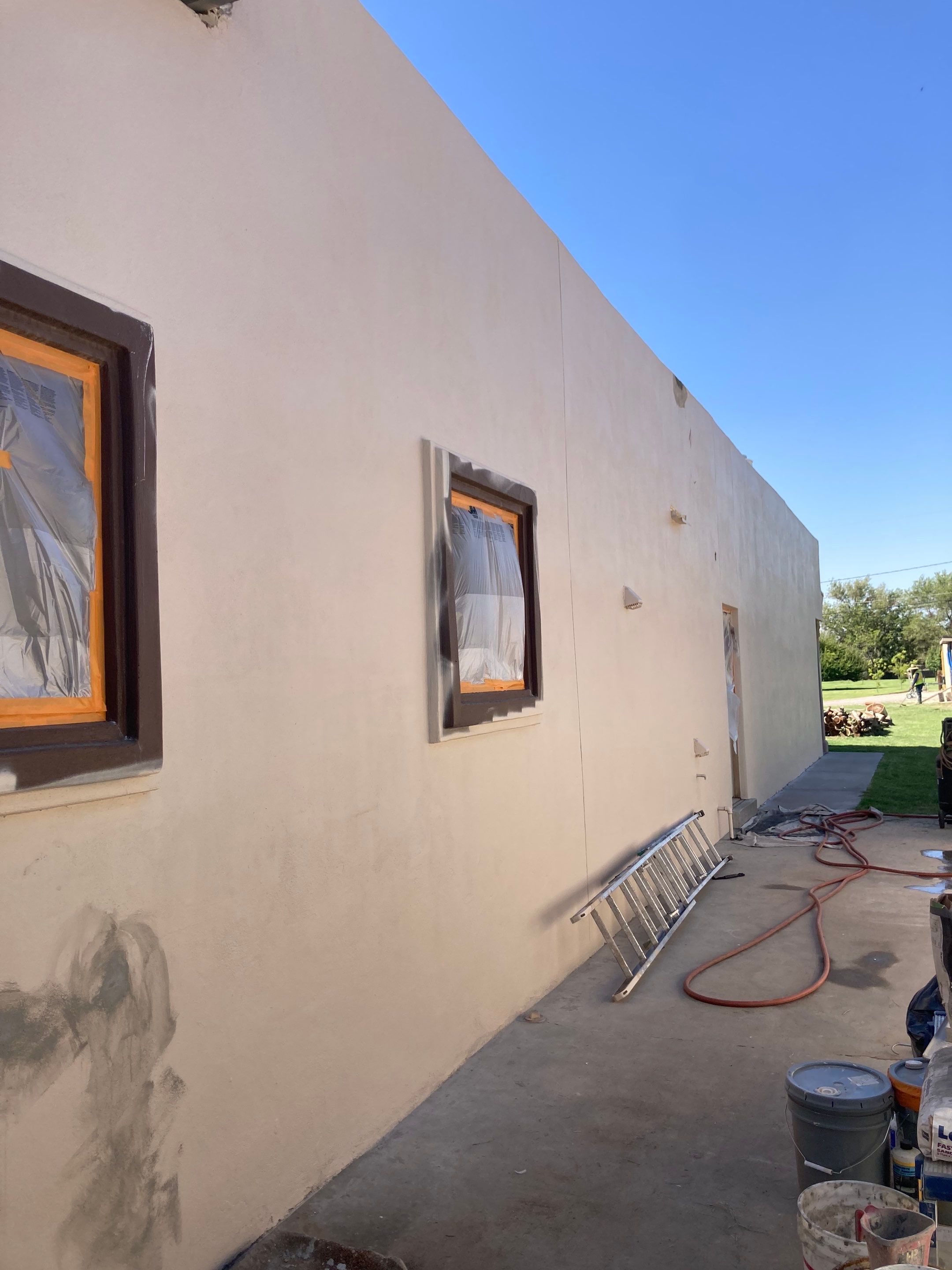Significant Stucco Damage and Repair by Regal Renovate