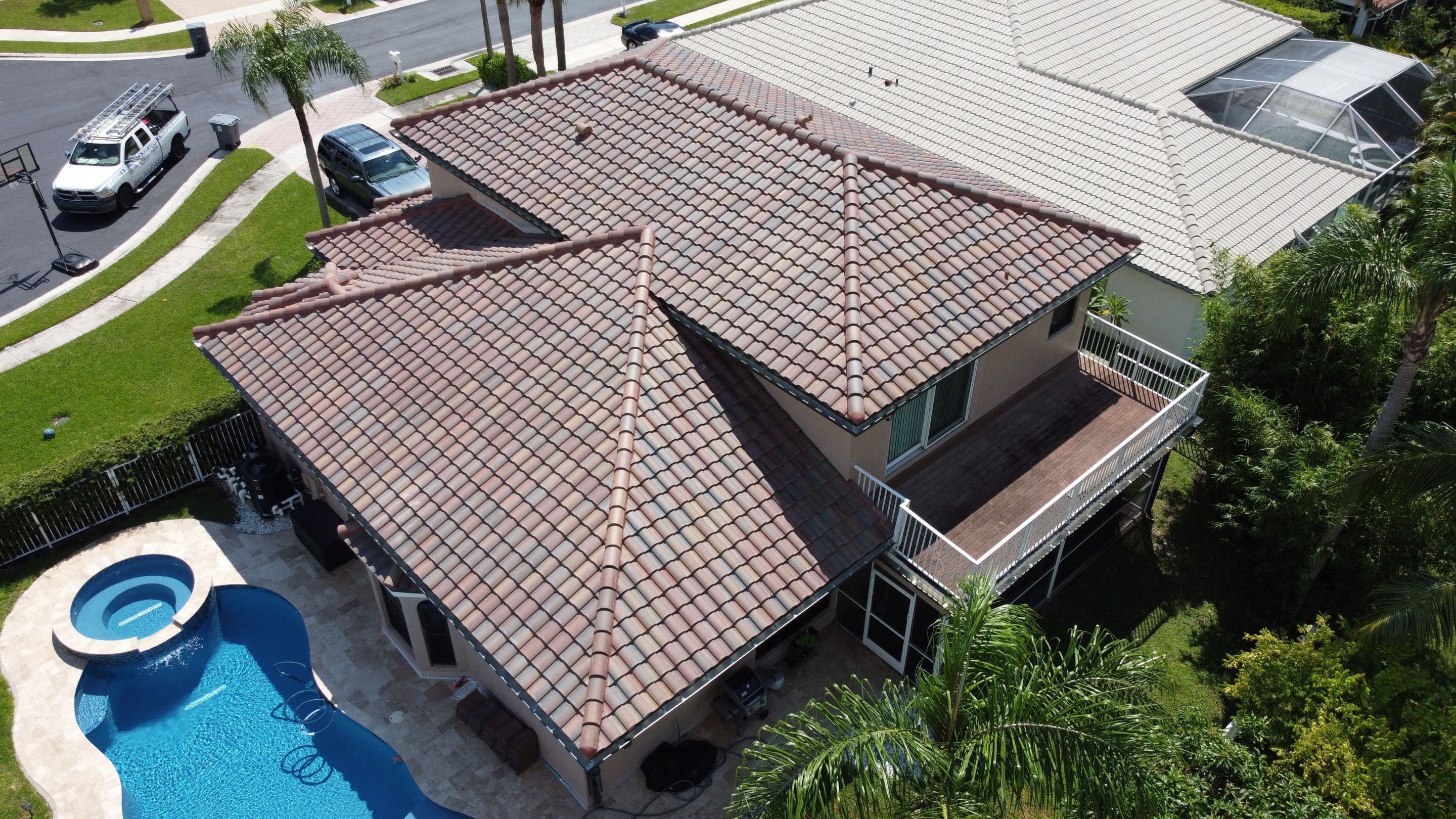 Residential Roofing Installation using Eagle Roofing Tile by BLUES BROTHERS ROOFING