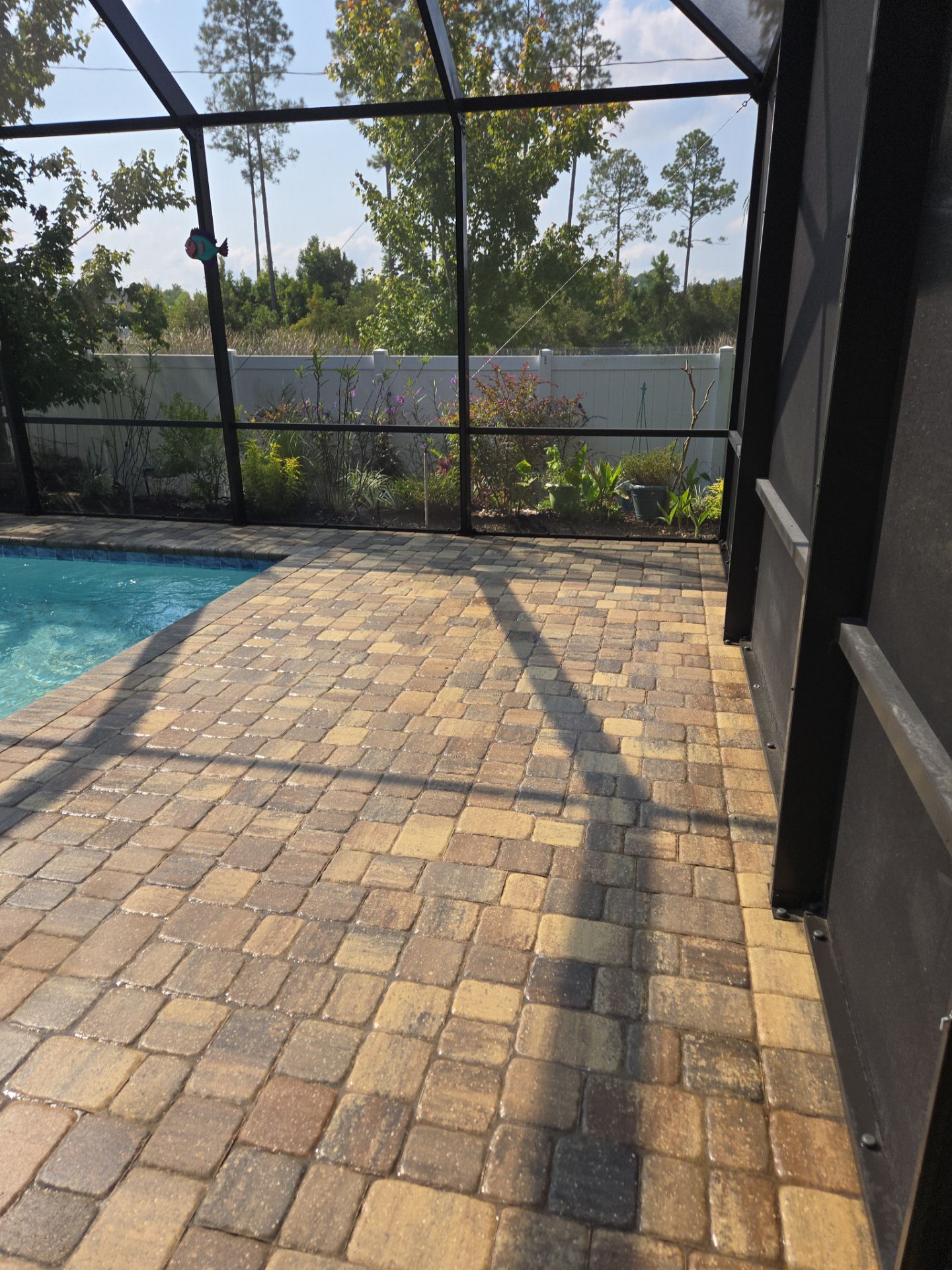 Pool Pavers using PolySand and Concrete Sealant  by DuraSeal