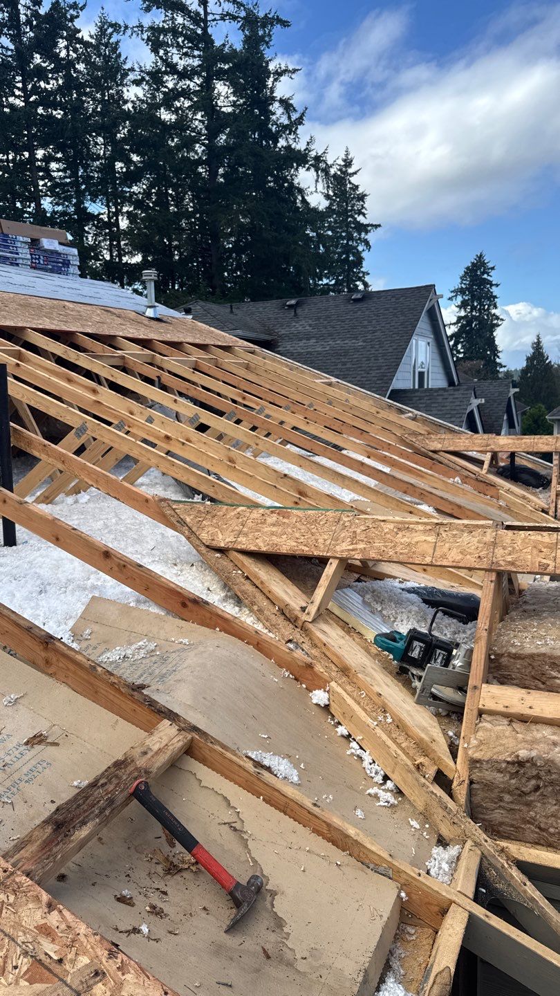 Residential Roofing Installation using GAF HDZ Shingles by Roofing Formula LLC