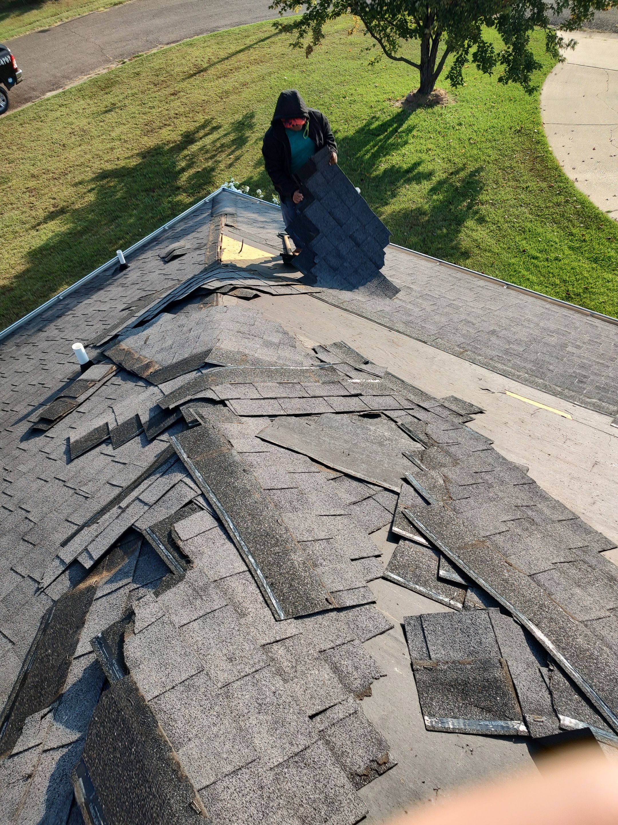 Residential Roofing Repair using Malarkey Vista: Midnight Black by Hostetler Roofing