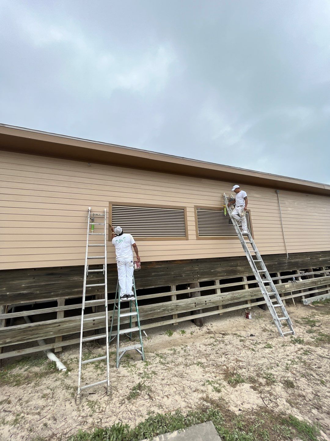 Padre Island National Seashore Malaquite Visitor Center Exterior remodel by Bayfront Roofing and Construction