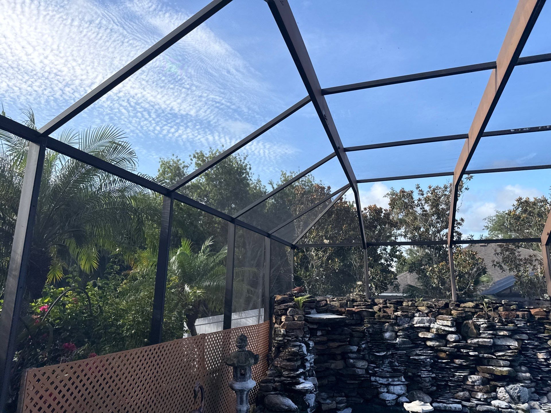 Pool Cage Screen Enclosure Cleaning – Oakley Community, Ellenton, FL 34222 by Sunshine AquaWash