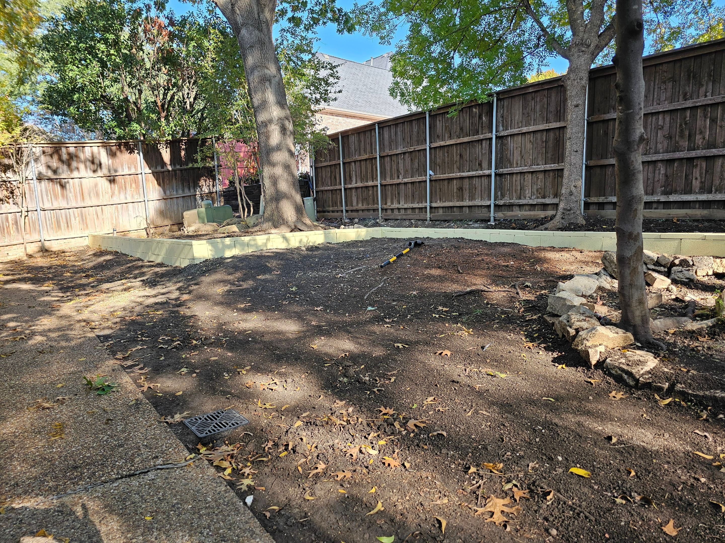 French Drain & Retaining Wall by EL-GC LLC 