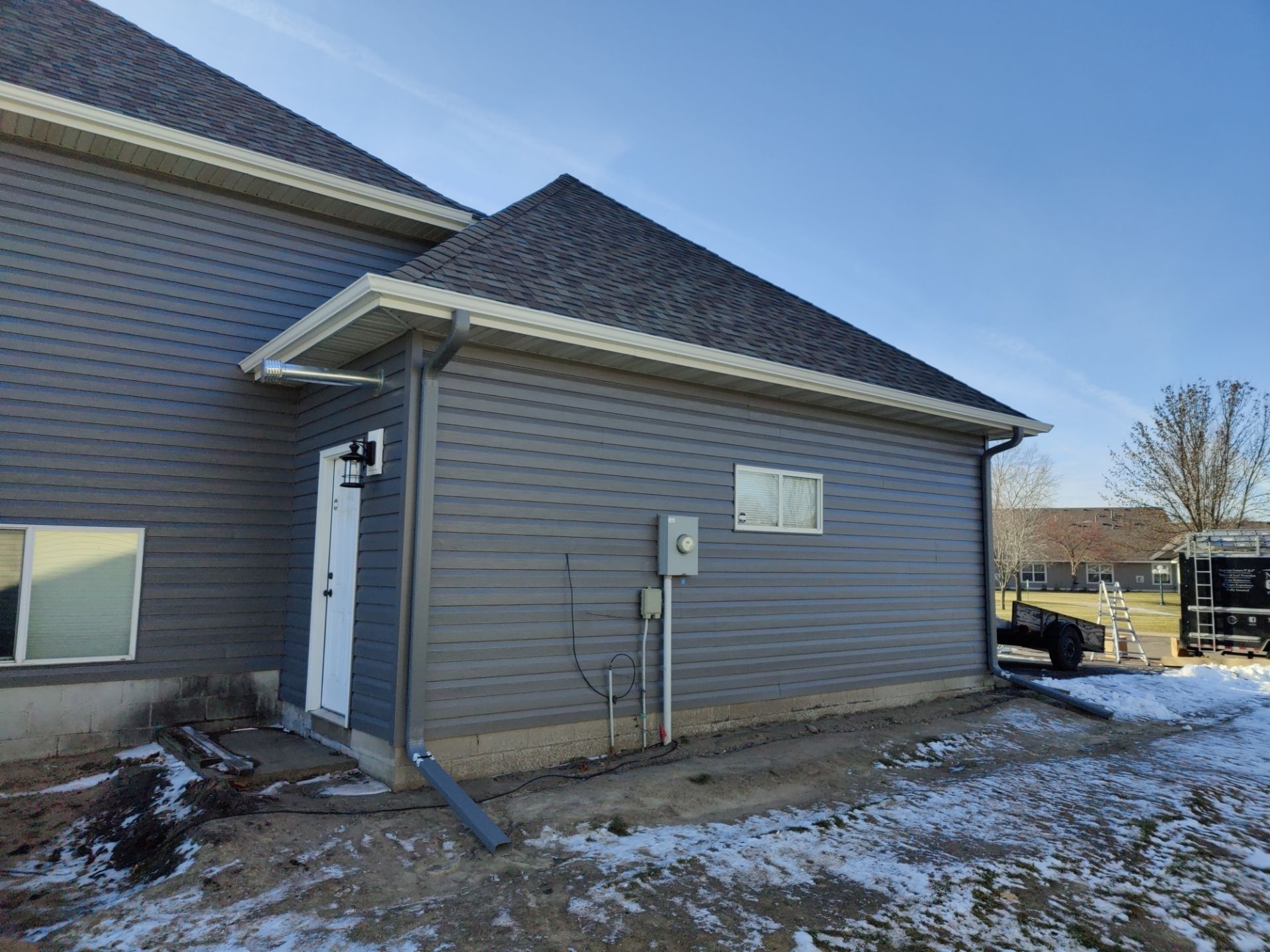 5" Gutters in Sartell by Next Level Seamless Gutters / Exteriors Inc.