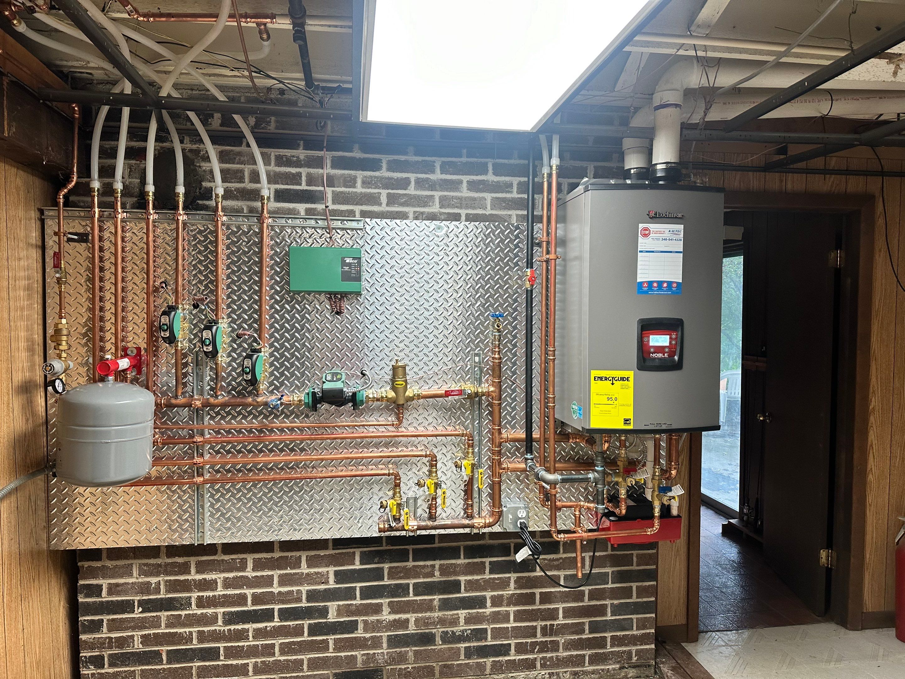 Combi Boiler Install by Kaltec Heating & Cooling