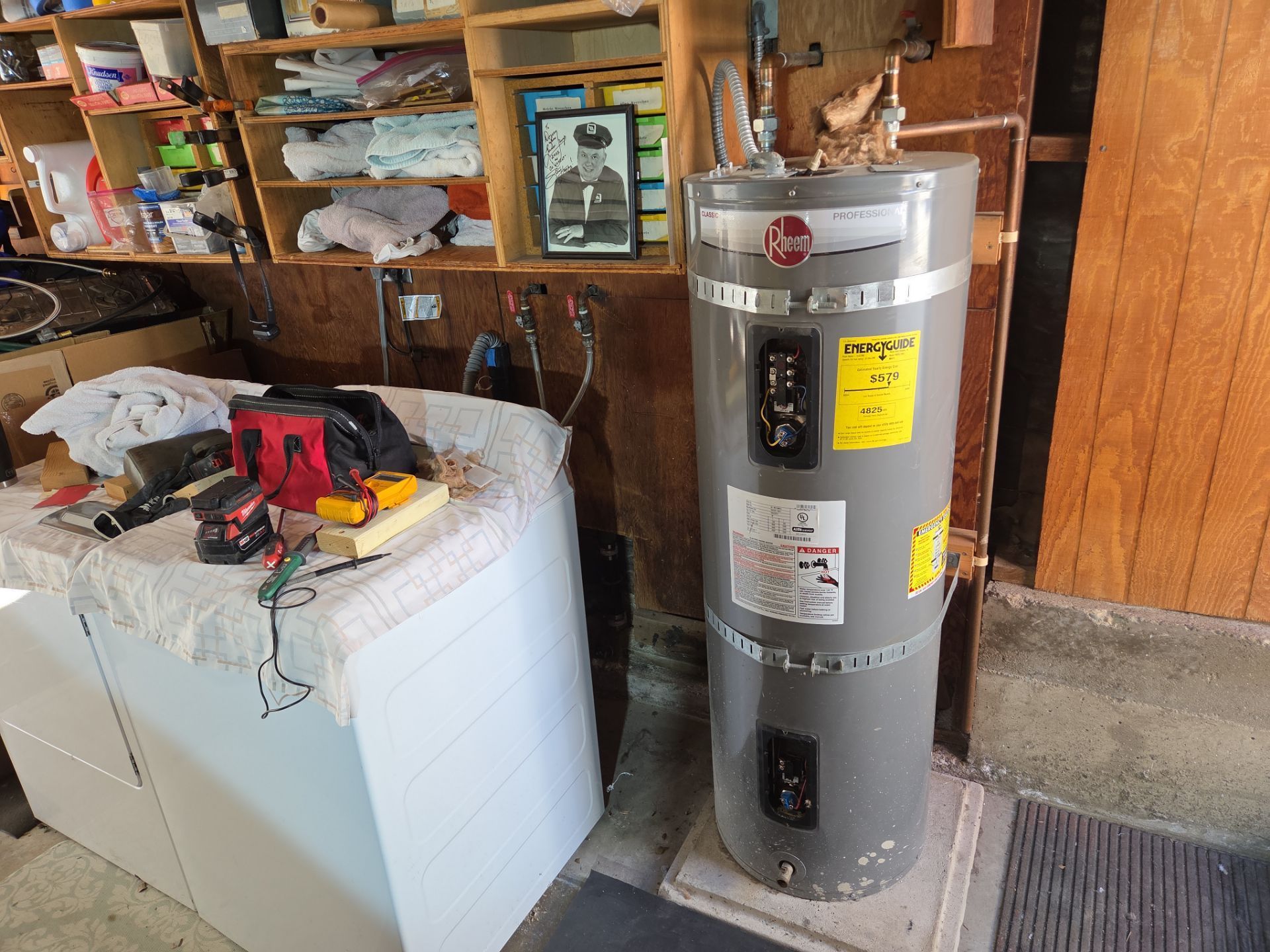 Electric Water Heater Repair by Professional Plumbing Inc 