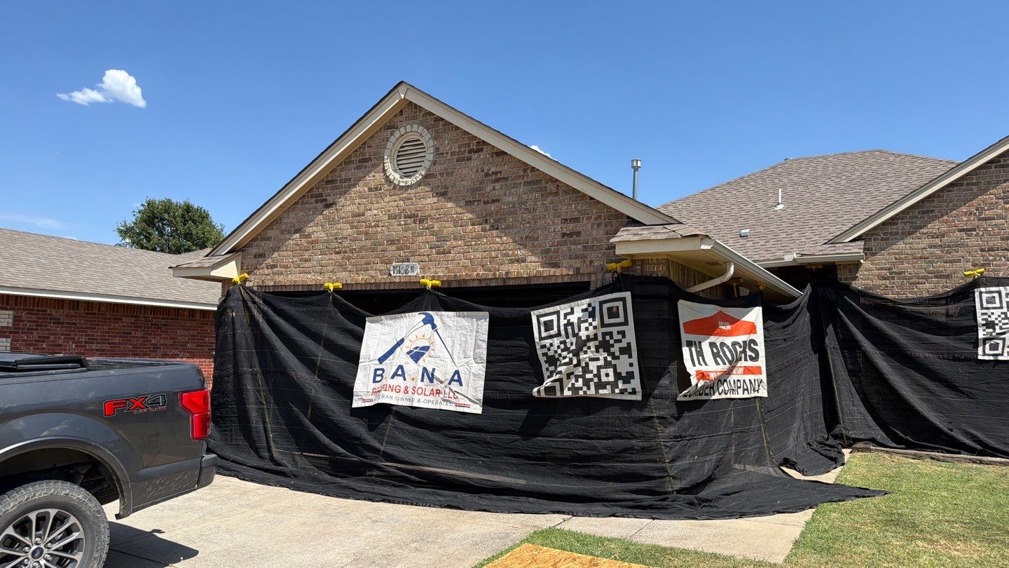 Oklahoma City Full Residential Roof Replacement with GAF Architectural Shingles by BANA Roofing and Solar Supply